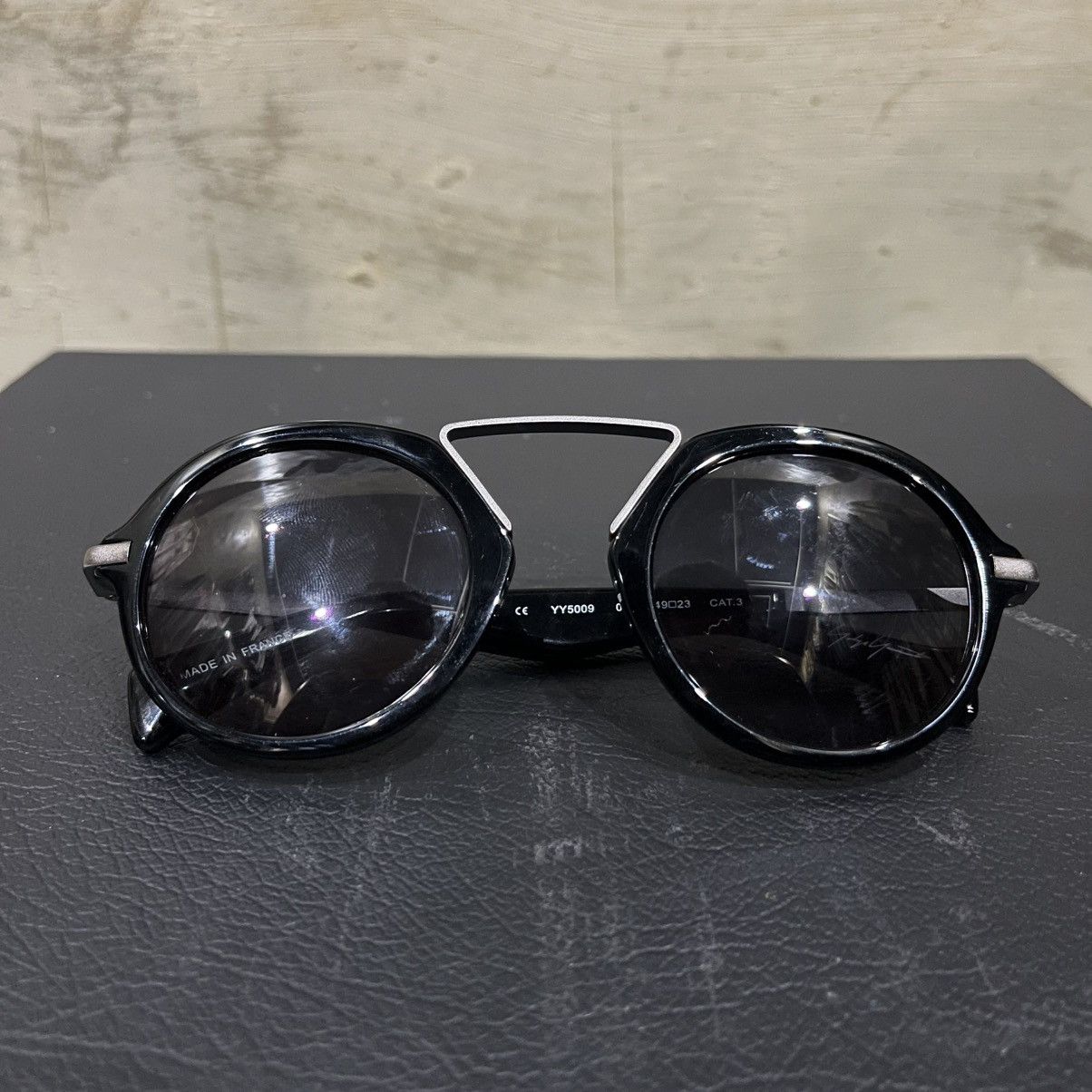 Yohji Yamamoto Vintage Yohji Yamamoto YY5009 Round Sunglasses Size ONE SIZE - 2 Thumbnail