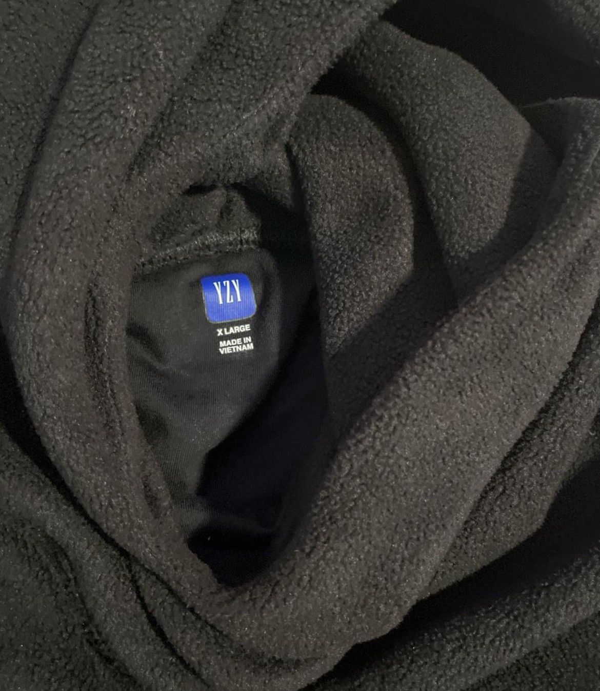 Yeezy gap belenciaga size xl polor fleece hoodie
