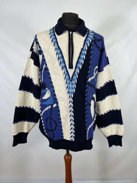 Designer Vintage Carlo Colucci knit sweater Grailed