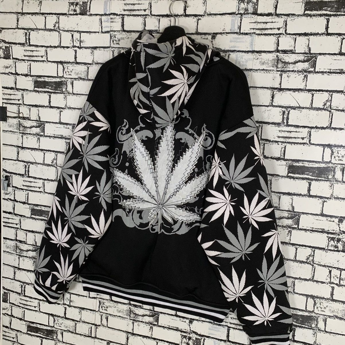 Other Vintage Canabis Leaf Jacket Size US XL / EU 56 / 4 - 3 Thumbnail