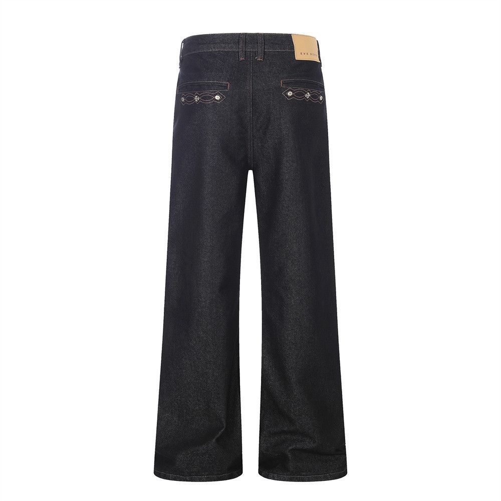 Jean Men's Loose-Fit Casual High-Street Vibe Flared Jeans Size US 32 / EU 48 - 2 Thumbnail