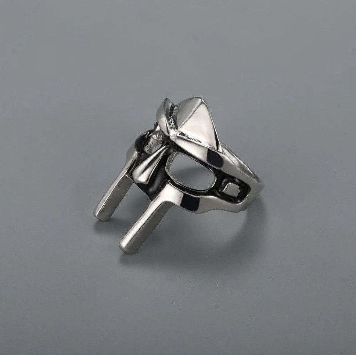 Jewelry MF DOOM Ring ( Size 7 to 13 ) Size ONE SIZE - 4 Thumbnail