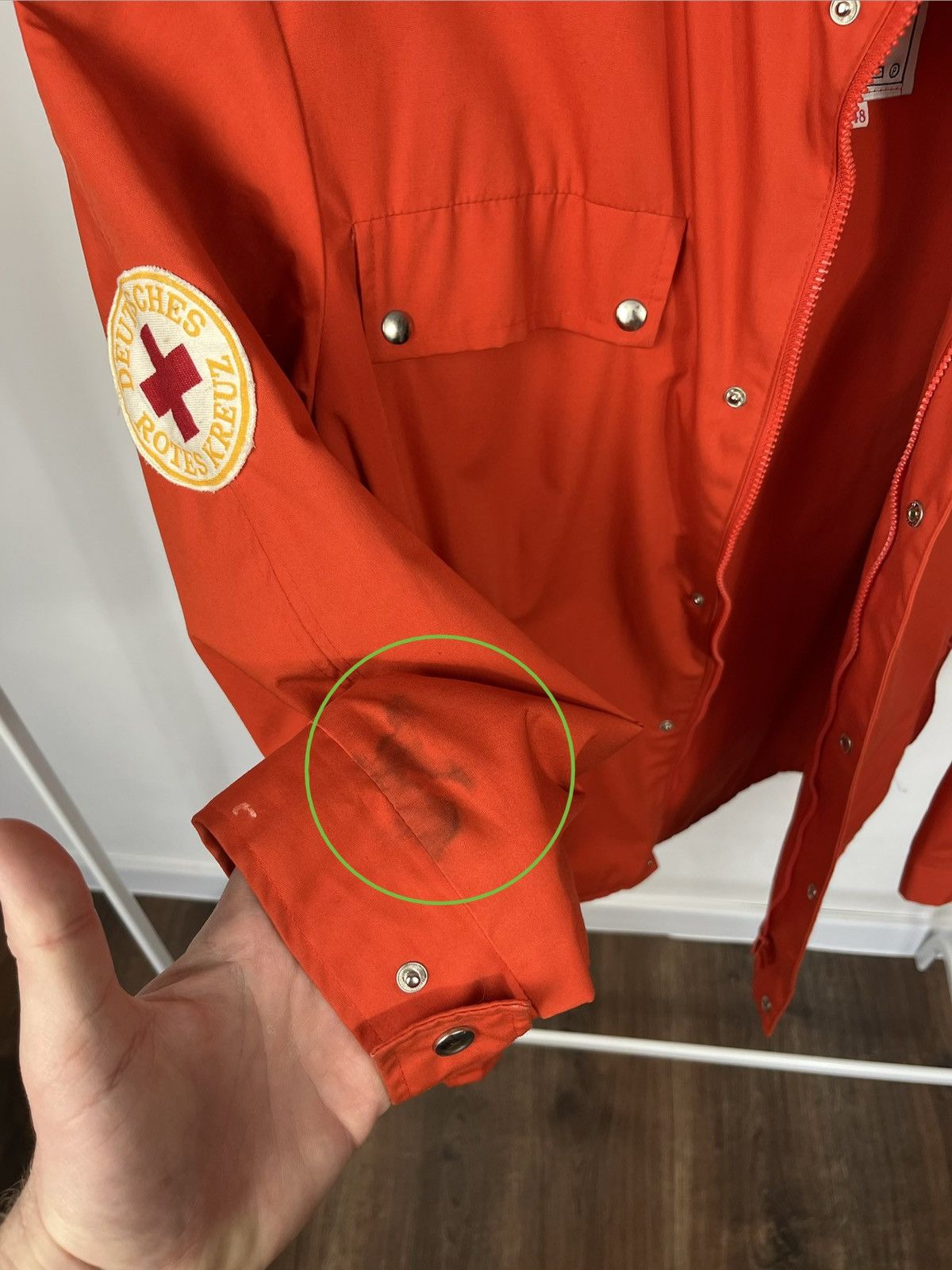 Other Vintage Red Cross Jacket Deutsches Rotes Kreuz West Germany Size US M / EU 48-50 / 2 - 14 Thumbnail