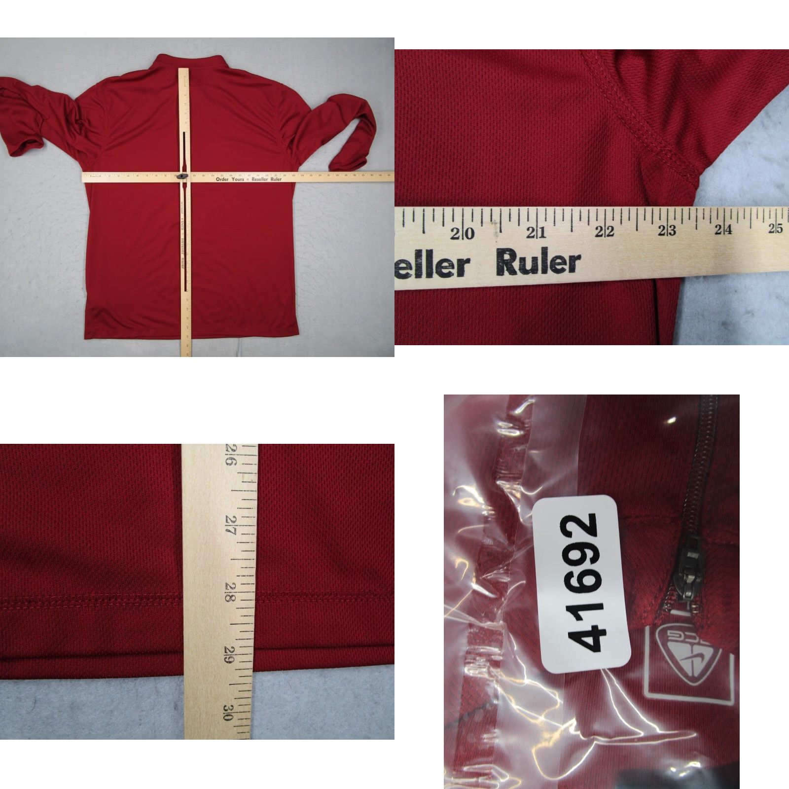 Nike Nike ACG Pullover Mens 2XL Red Dri-Fit Base Layer 1/4 Zip Jacket Size US XXL / EU 58 / 5 - 8 Thumbnail