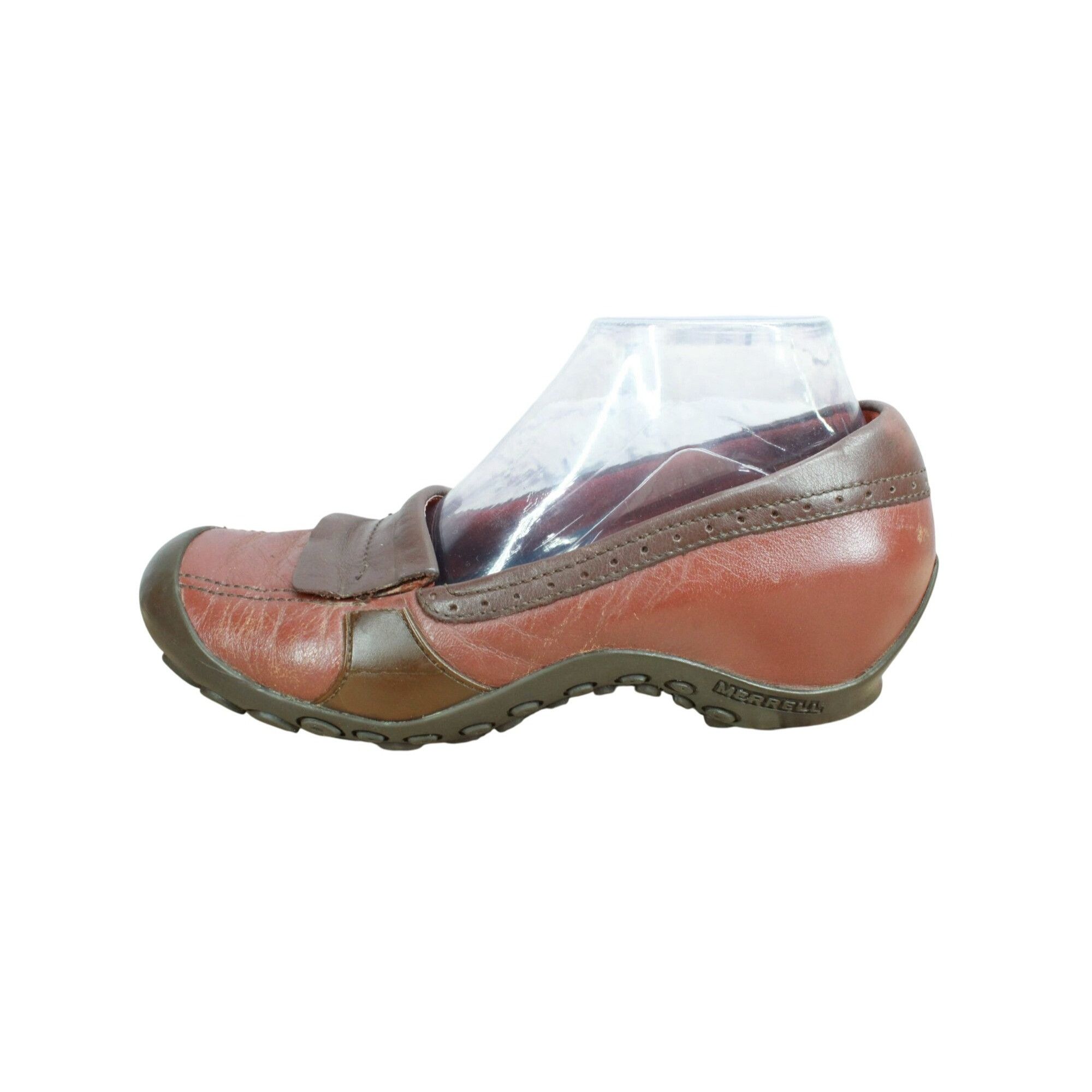 Leather × Merrell Merrell Plaza Women's Leather Slip-On Loafer Shoes Size 8.5 Size US 8.5 / IT 38.5 - 1 Thumbnail