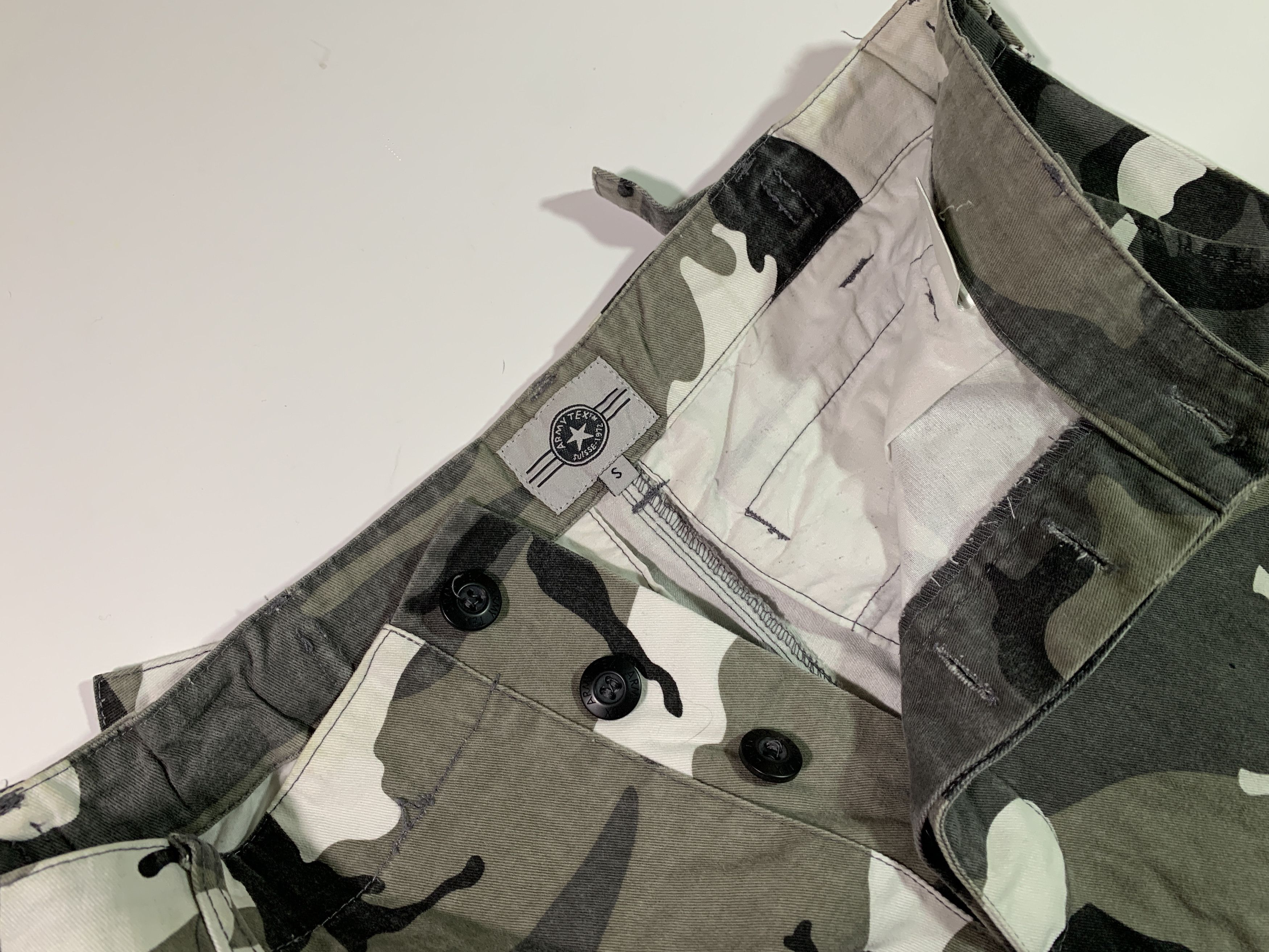 Vintage Vintage Arctic Camo Cargo Shorts Size US 30 / EU 46 - 5 Thumbnail