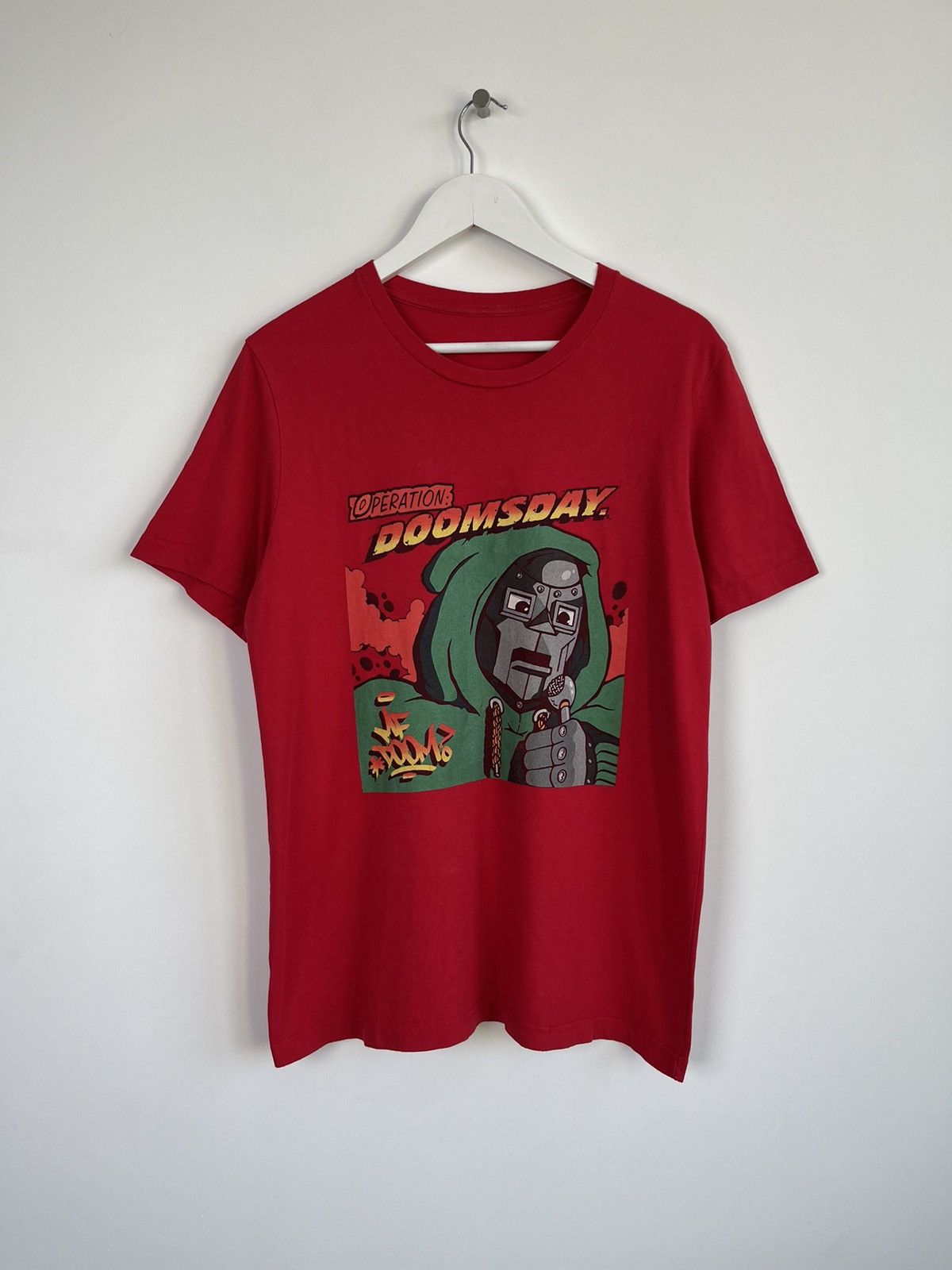 MF Doom MF Doom Operation Doomsday Red Tee Size US M / EU 48-50 / 2 - 1 Thumbnail
