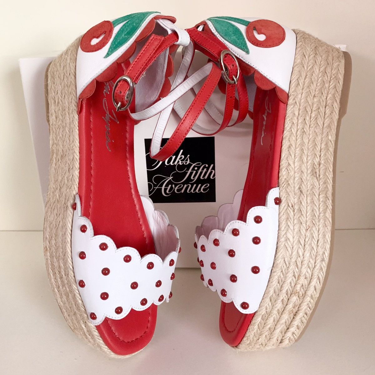 Other Isa tapia cherry leather flat form platforms Size US 6.5 / IT 36.5 - 11 Thumbnail