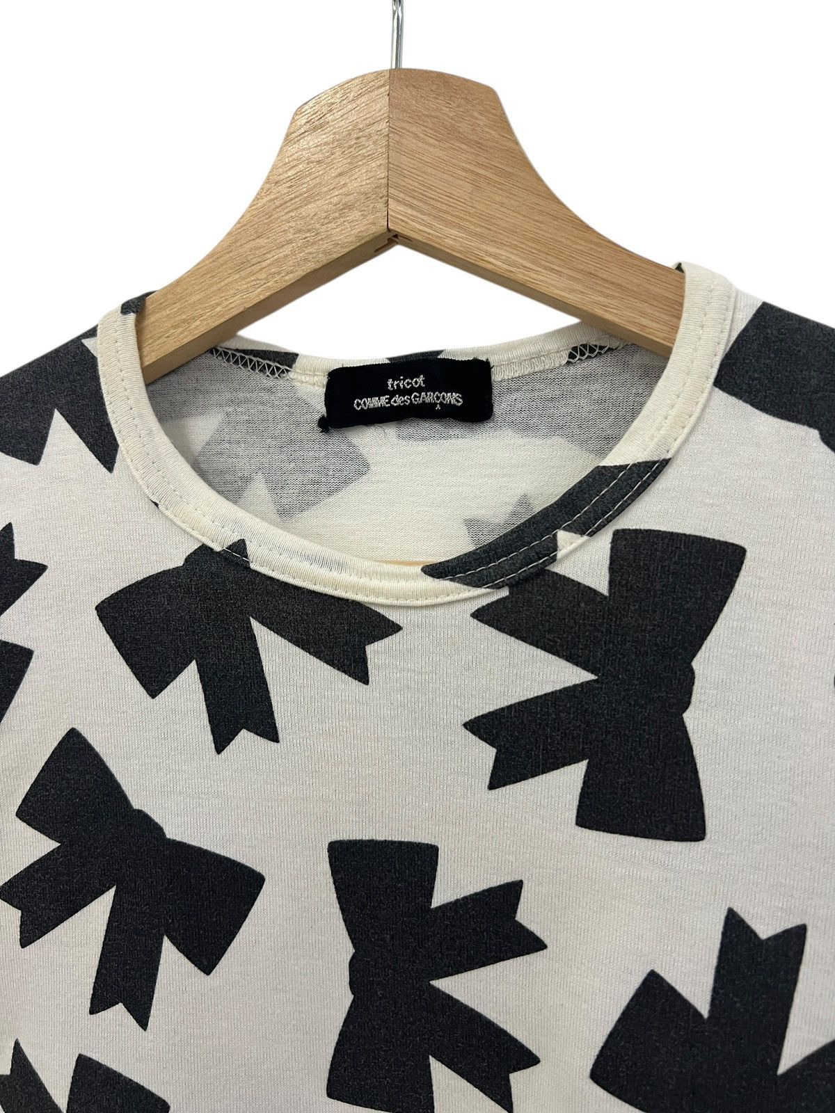 Comme des Garcons Tricot Comme des Garcons Ribbon Raglan Shirt Size S / US 4 / IT 40 - 4 Thumbnail