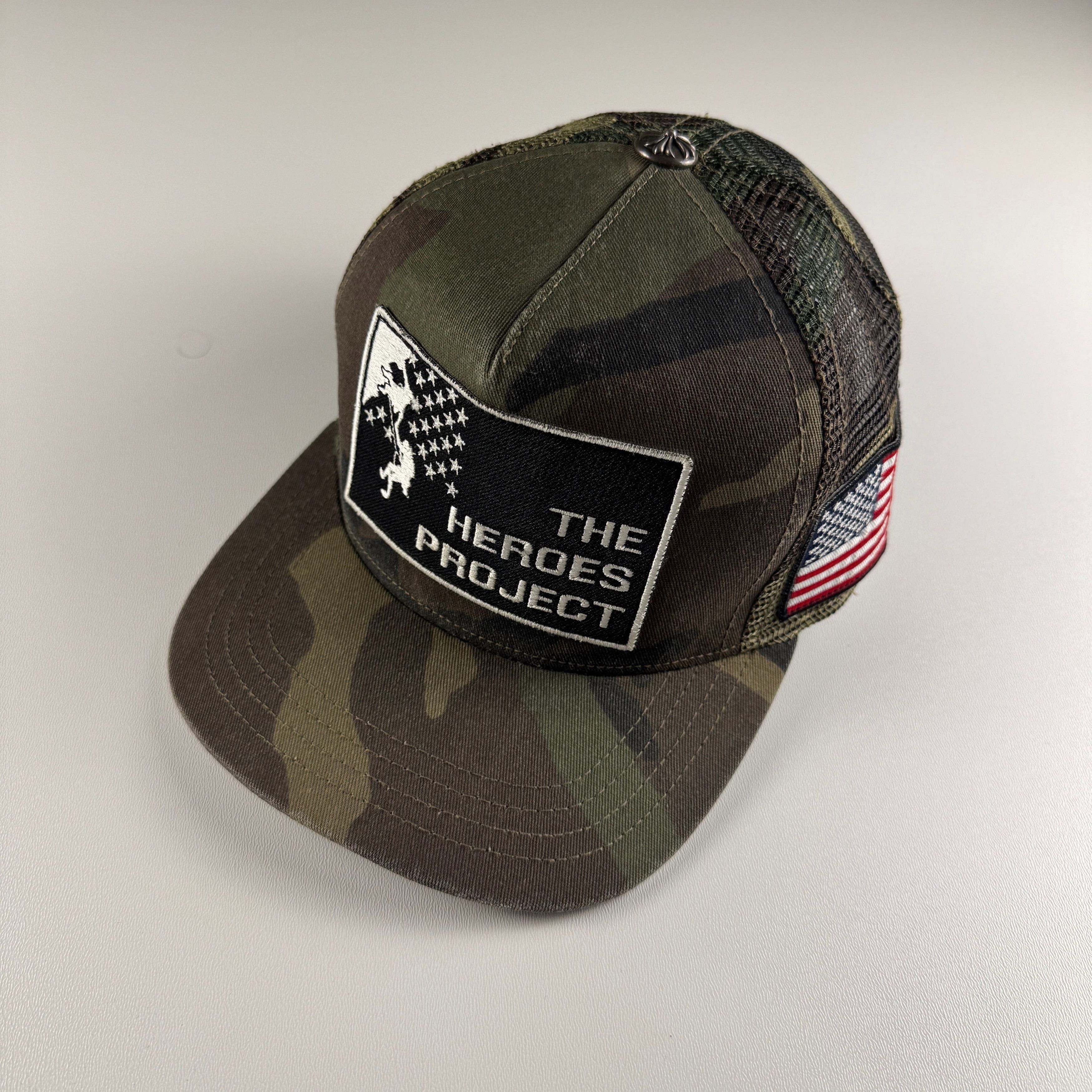 Chrome Hearts Chrome Hearts Black The Heroes Project Hat | Grailed