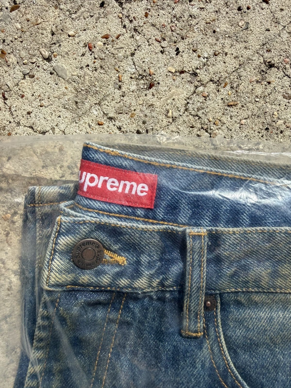 Supreme Supreme FW25 Faux Fur Loose Denim size 34 Size US 34 / EU 50 - 3 Thumbnail