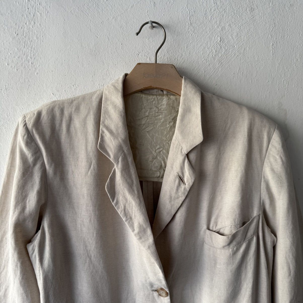 Emporio Armani Vintage Emporio Armani Double Pocket Zipper Blazer Size US S / EU 44-46 / 1 - 7 Thumbnail