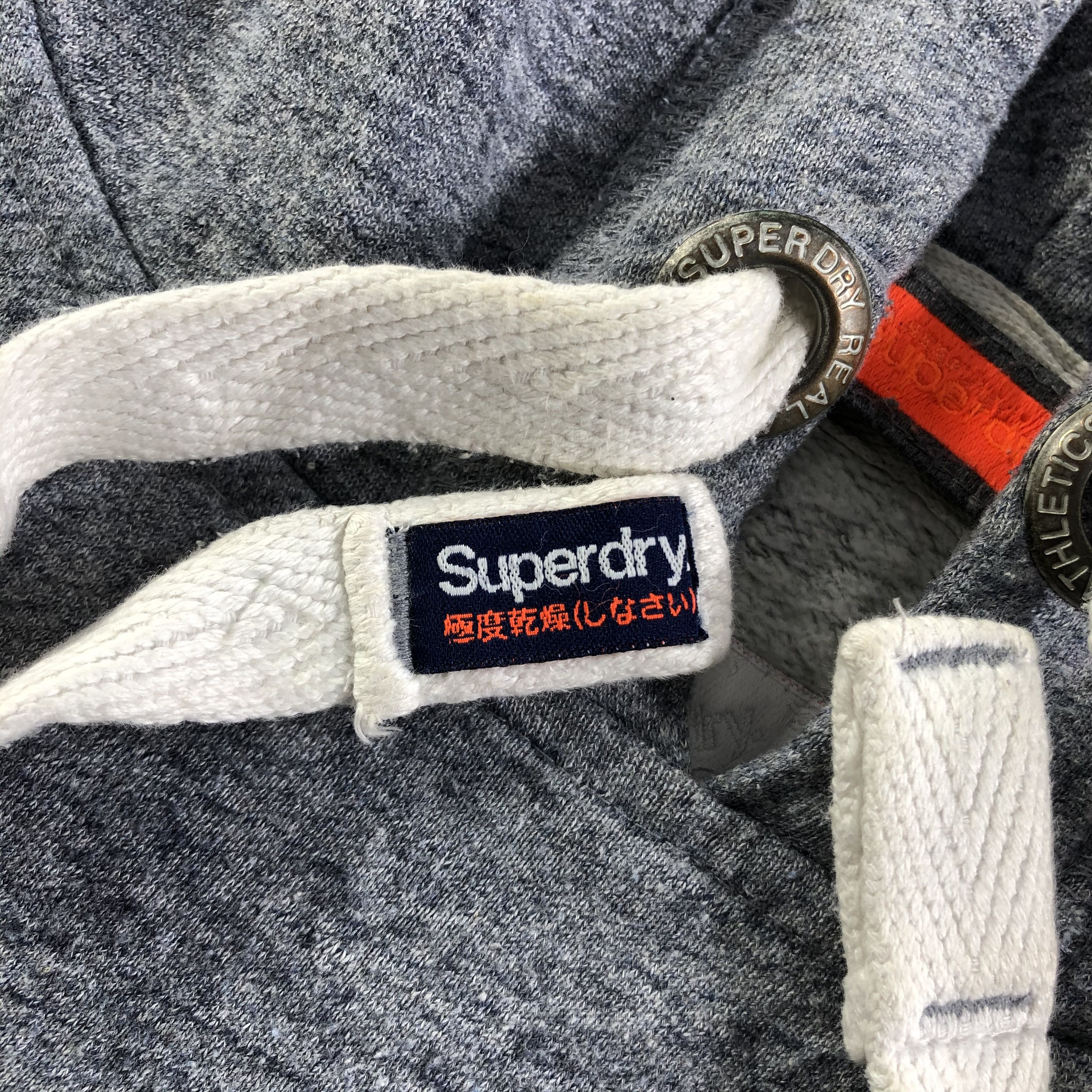 Superdry Superdry Gray Hoodie Sweater F279 Size US XL / EU 56 / 4 - 5 Thumbnail