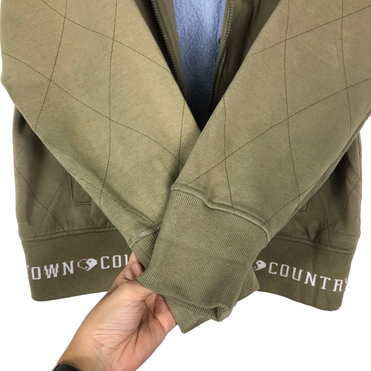 Japanese Brand 🔥Vtg Bomber Jacket Surf Zipper Big Logo Size US M / EU 48-50 / 2 - 13 Thumbnail