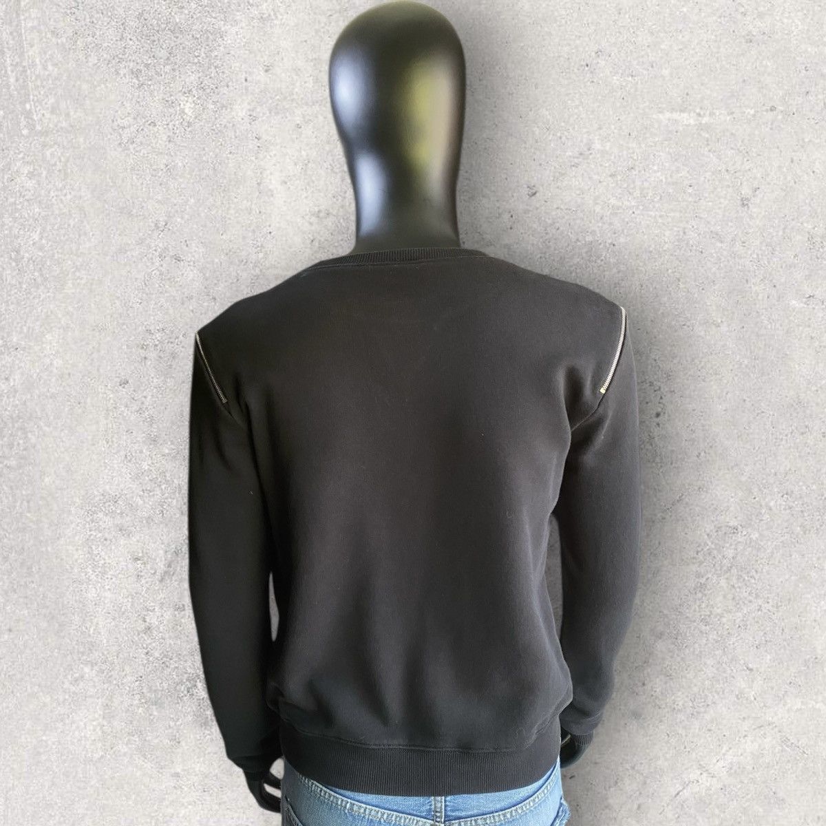 Saint Laurent Paris Fall15 Zip Shoulder Sweater Size US S / EU 44-46 / 1 - 3 Thumbnail