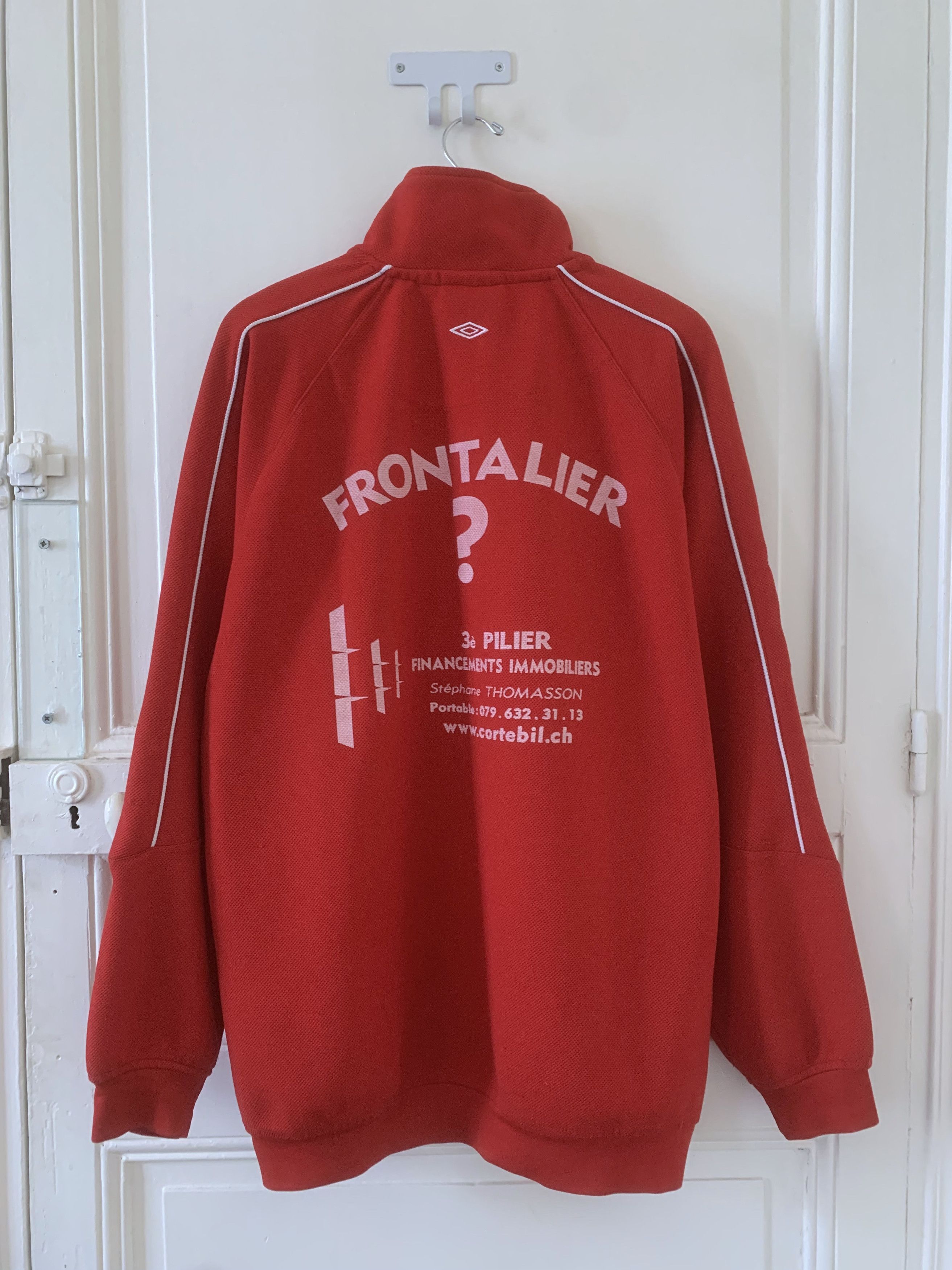 Umbro Umbro Zip-Collar Sweatshirt Size US XXL / EU 58 / 5 - 2 Thumbnail