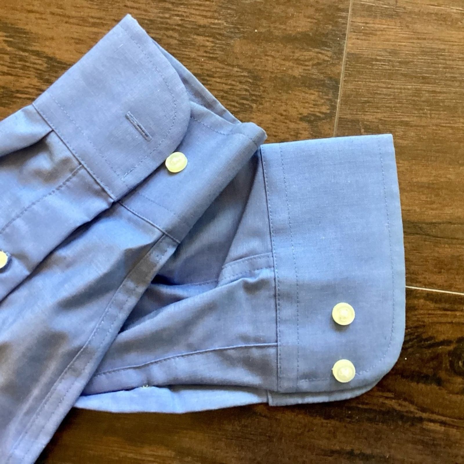 Stafford Stafford Performance Pinpoint Button Down Size US L / EU 52-54 / 3 - 4 Thumbnail