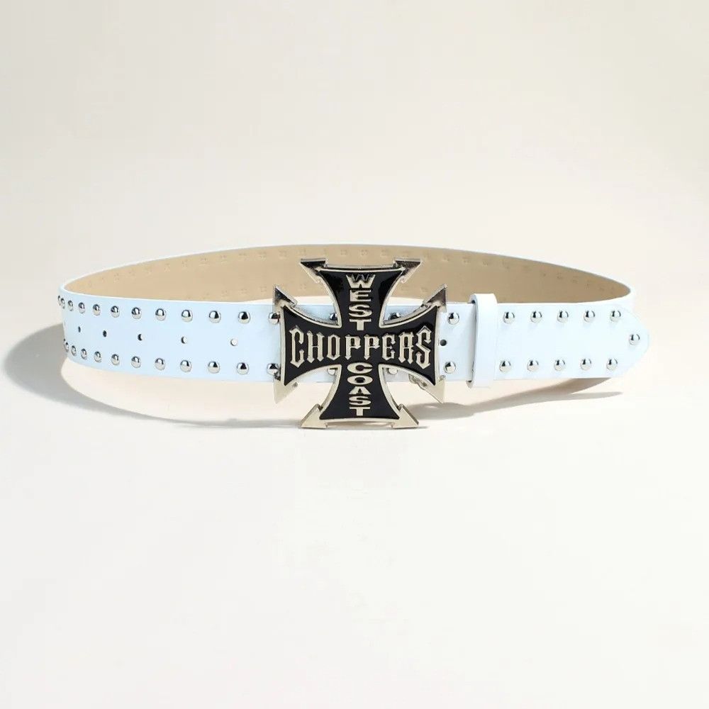 Vintage Vintage Rebel Cross Buckle Belt Size ONE SIZE - 3 Thumbnail