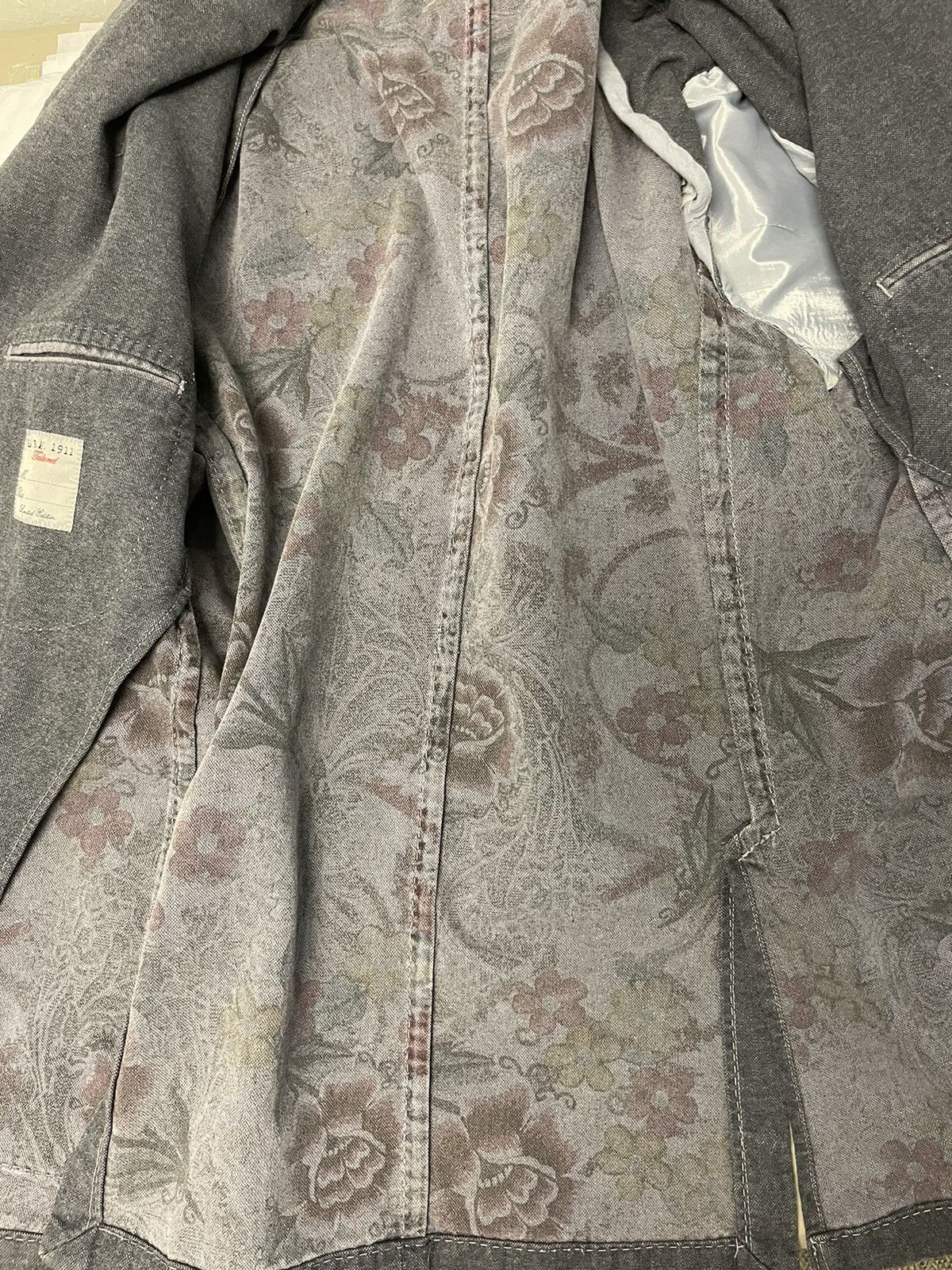 L.B.M. 1911 Twill Patch Pocket Jacket Size 46R - 8 Thumbnail