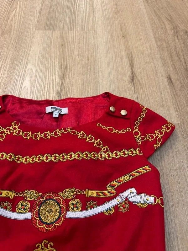 Moschino Moschino Cheap and Chic Rare Vintage Mini Dress Baroque S Size S / US 4 / IT 40 - 6 Thumbnail