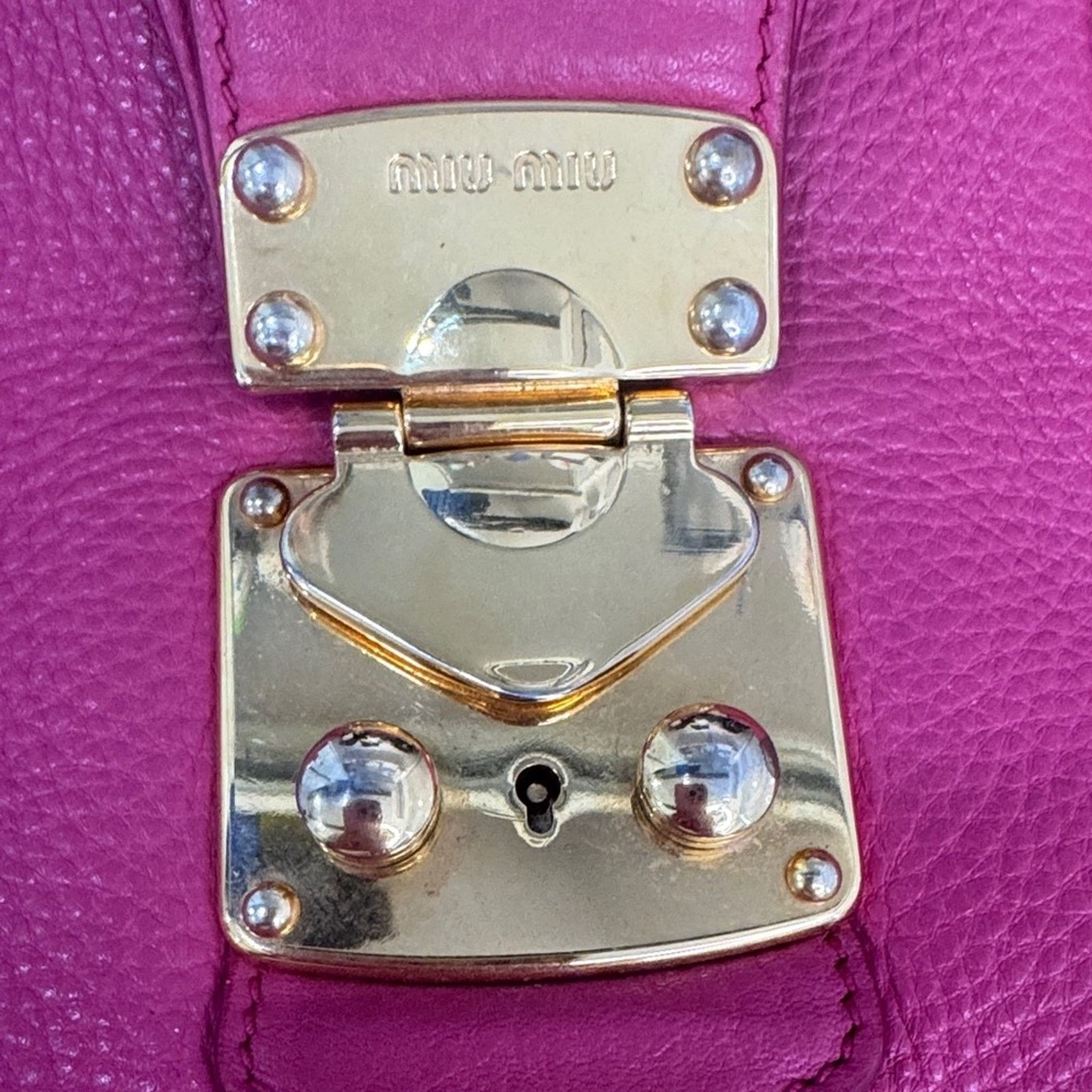 Miu Miu Miu Miu Madras Top-Handle Satchel Vintage | Late 2000s Size ONE SIZE - 3 Thumbnail