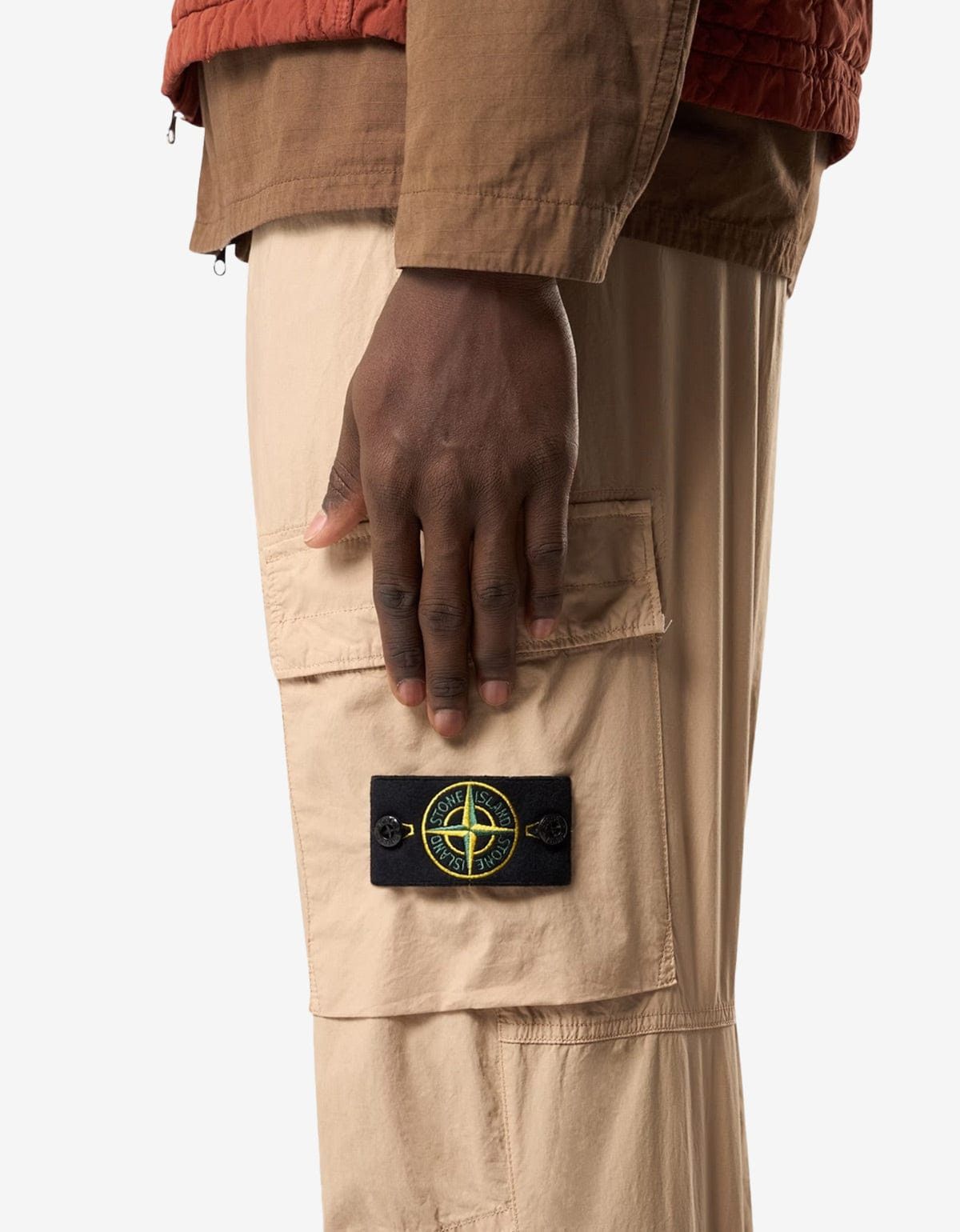 Stone Island Stone Island Beige Paracadute Trousers Size US 36 / EU 52 - 3 Thumbnail