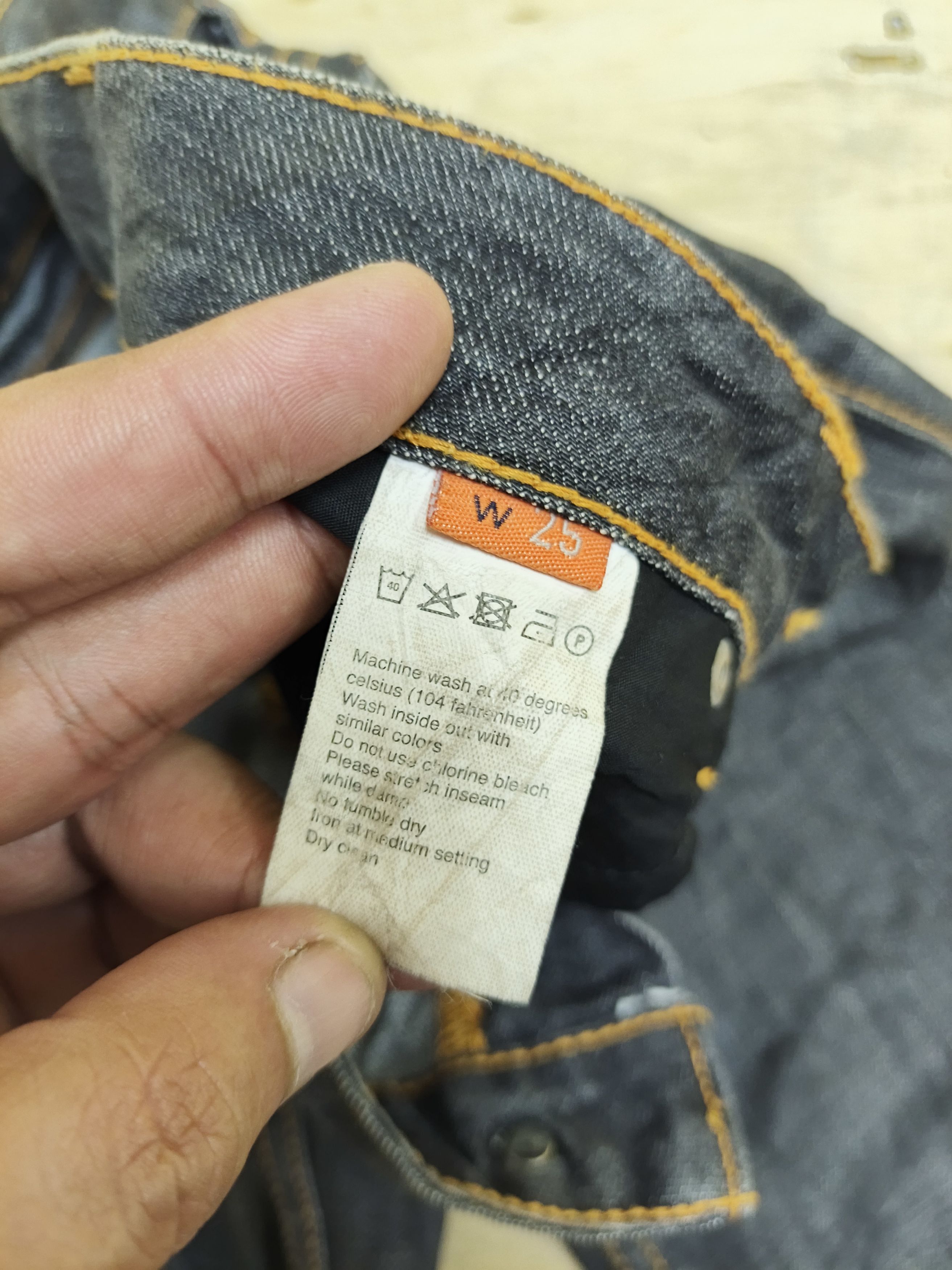 PLAC PLAC Skinny Denim Jeans Size 25" / US 0 / IT 36 - 10 Thumbnail