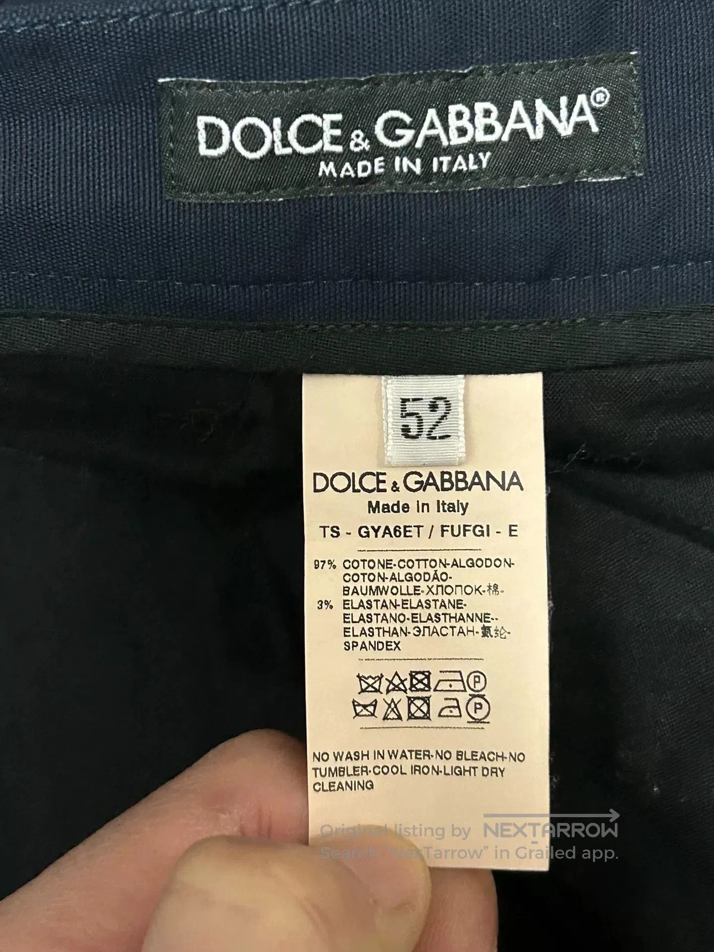 Dolce & Gabbana Dolce&Gabbana Stylish Casual Pants. Size US 34 / EU 50 - 7 Thumbnail