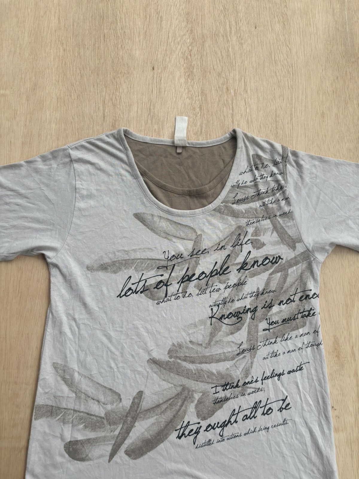 Hysteric Glamour × If Six Was Nine × Japanese Brand Y2k Double Layer Launching pad Ifsixwasnine style Tshirt Size US M / EU 48-50 / 2 - 2 Thumbnail