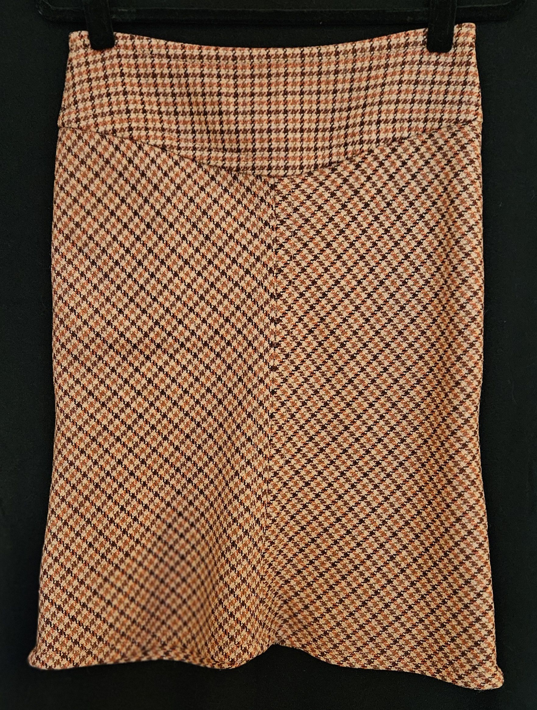 Other Philippe Adec brown wool tweed skirt Size 26" / US 2 / IT 38 - 1 Thumbnail