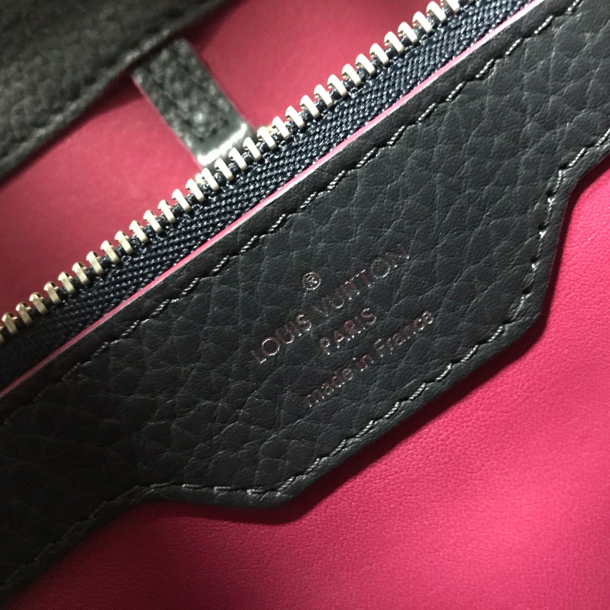 Louis Vuitton LV Taurillon Capucines MM in Cobalt Shoulder Bag Size ONE SIZE - 6 Thumbnail