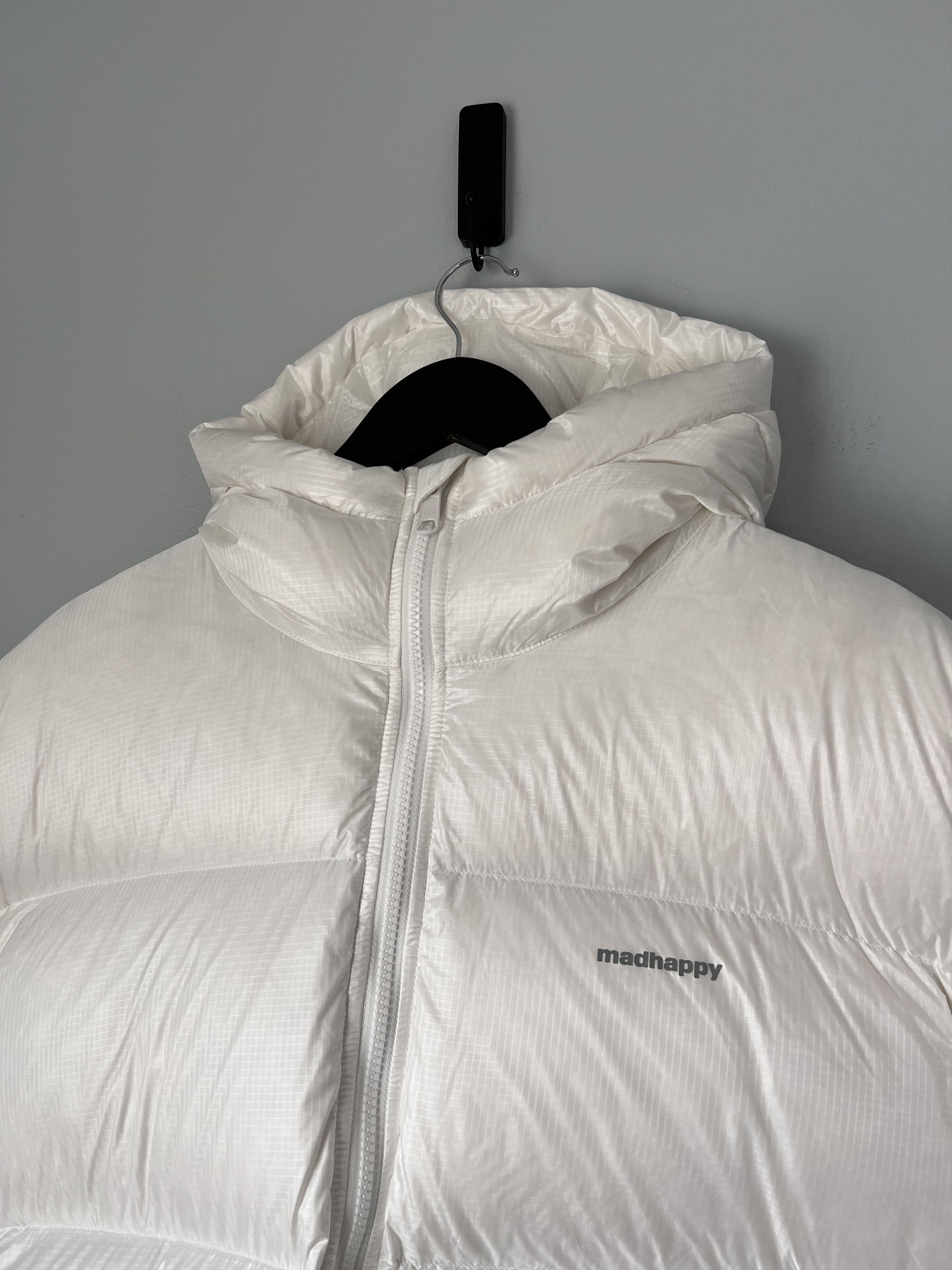 Madhappy Madhappy Fall 2024 Hooded Cozy Puffer Jacket in White Size US XL / EU 56 / 4 - 2 Thumbnail