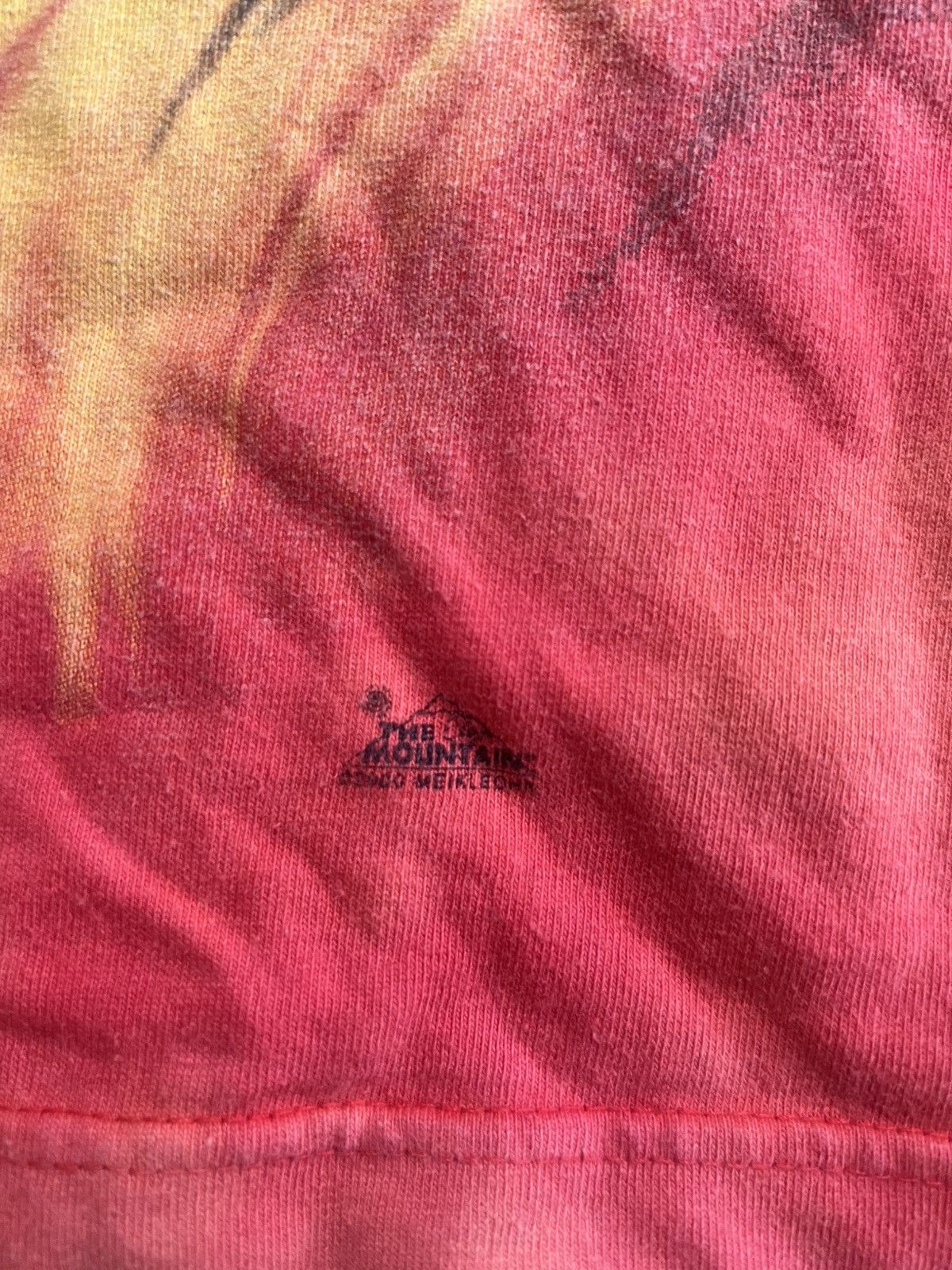 The Mountain Vintage 2000s The Mountain Wizard Graphic Tie Dye Tshirt Size US M / EU 48-50 / 2 - 2 Thumbnail