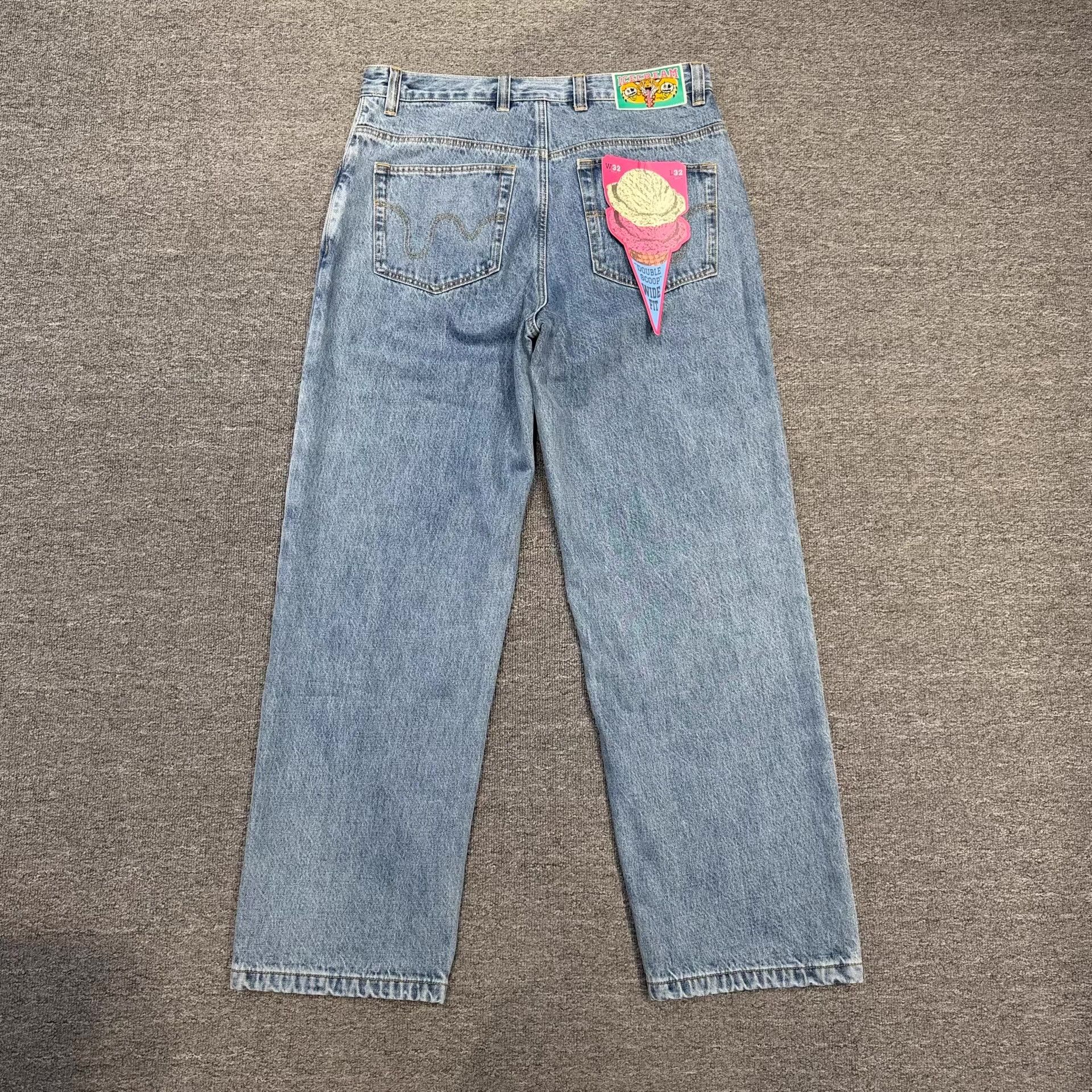Billionaire Boys Club BBC Flying Dog Baggy Jeans Q5 Size US 32 / EU 48 - 2 Thumbnail