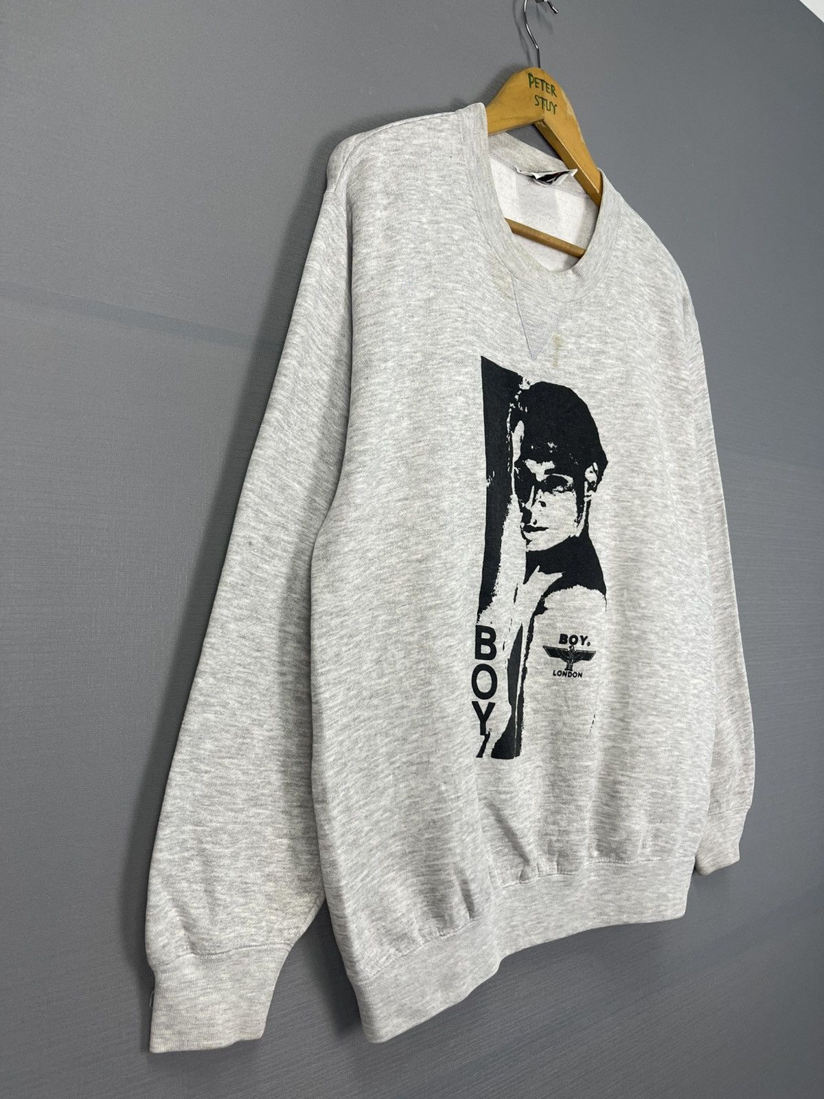 Vintage Vintage 90s Boy London Sweatshirt Size US L / EU 52-54 / 3 - 4 Thumbnail