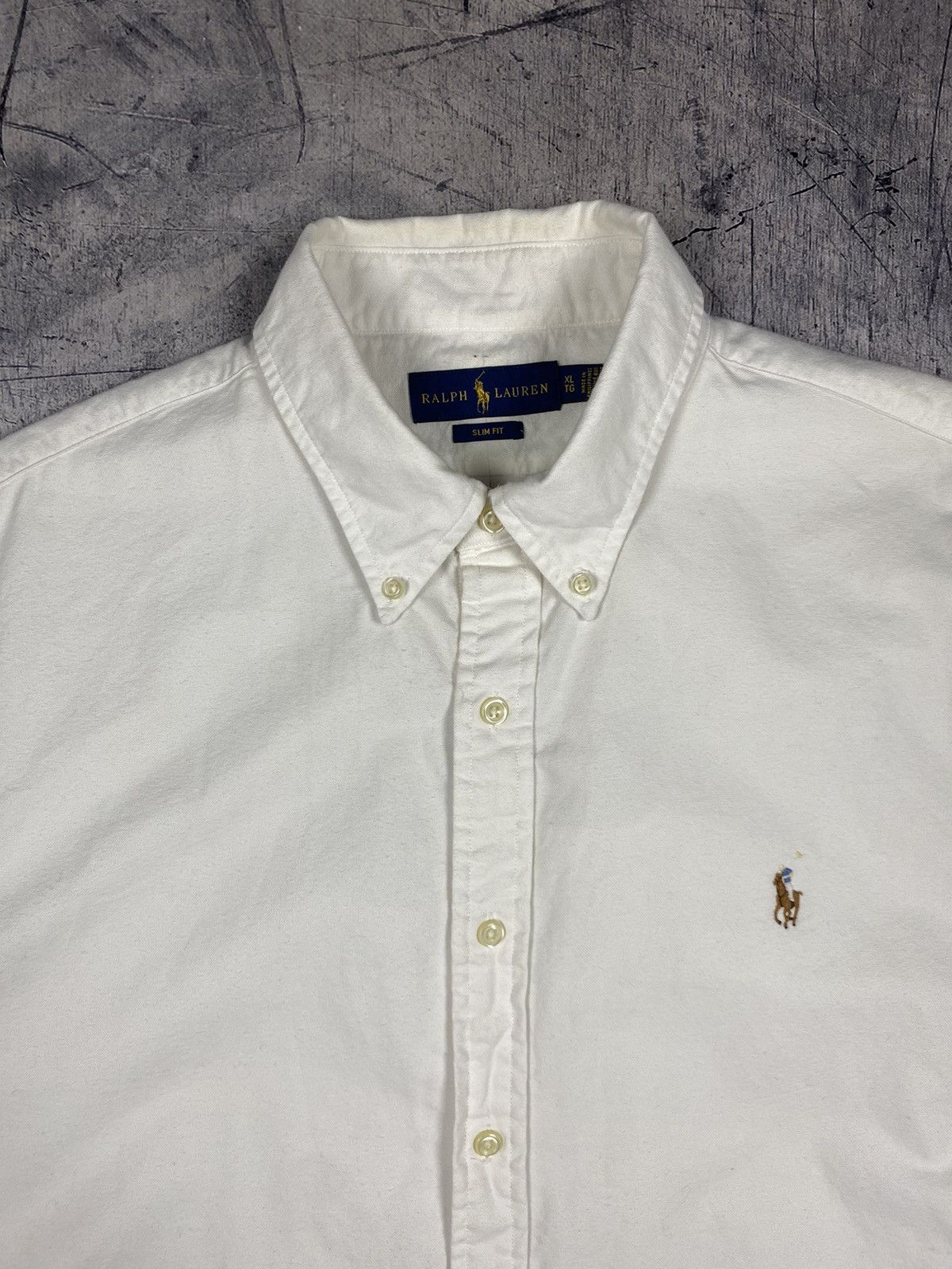 Polo Ralph Lauren × Ralph Lauren Polo Ralph Lauren Basic Button Up Shirt Size US XL / EU 56 / 4 - 7 Thumbnail