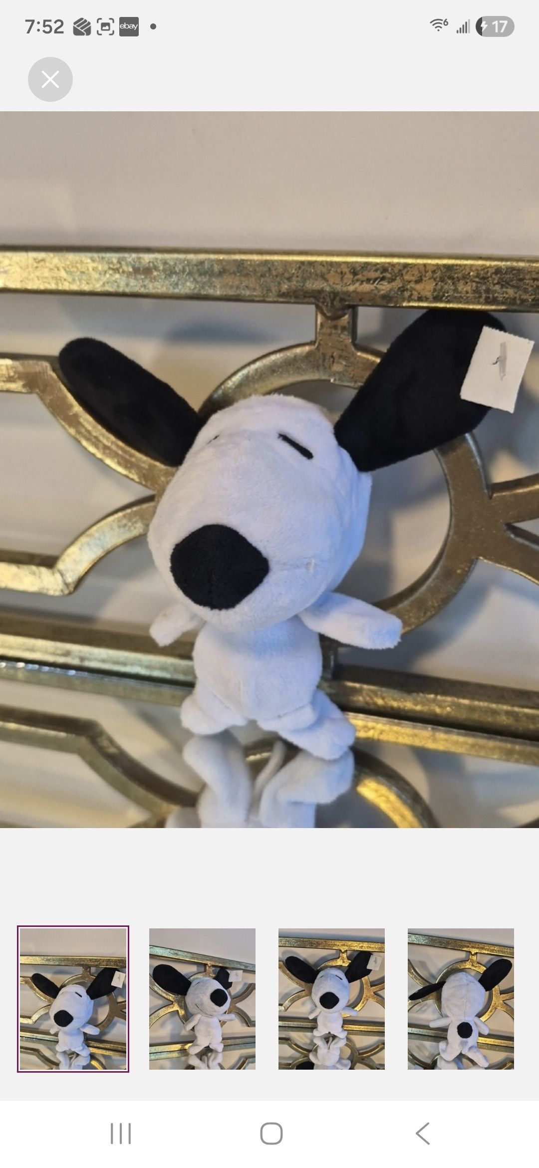 Other Peanuts Snoopy Plush Size ONE SIZE - 4 Thumbnail
