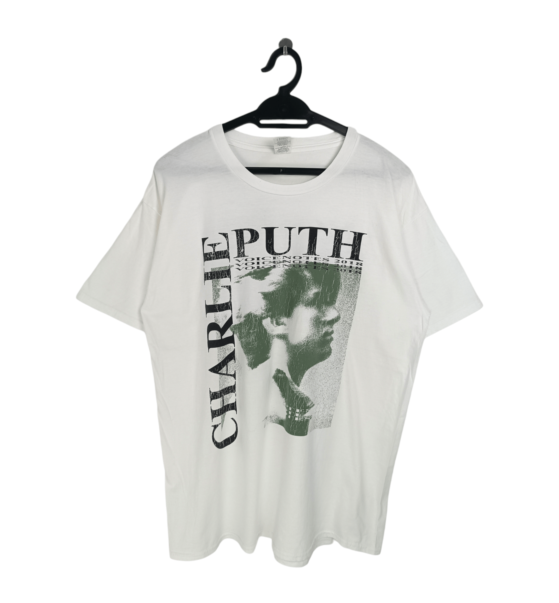 Band Tees VINTAGE '18 CHARLIE PUTH VOICE NOTES TEE wiz khalifa bieber Size US M / EU 48-50 / 2 - 1 Thumbnail