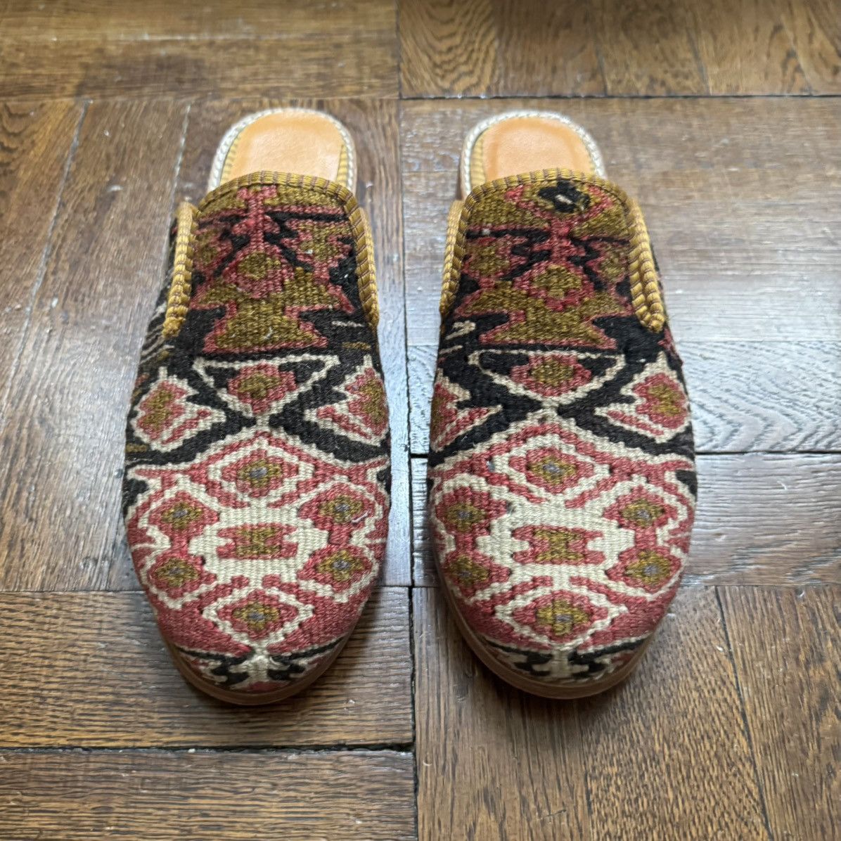 Other LAST DROP Men’s Handmade Kilim Mules / Slides - US 9.5 Eu 42 Size US 9.5 / EU 42-43 - 2 Thumbnail