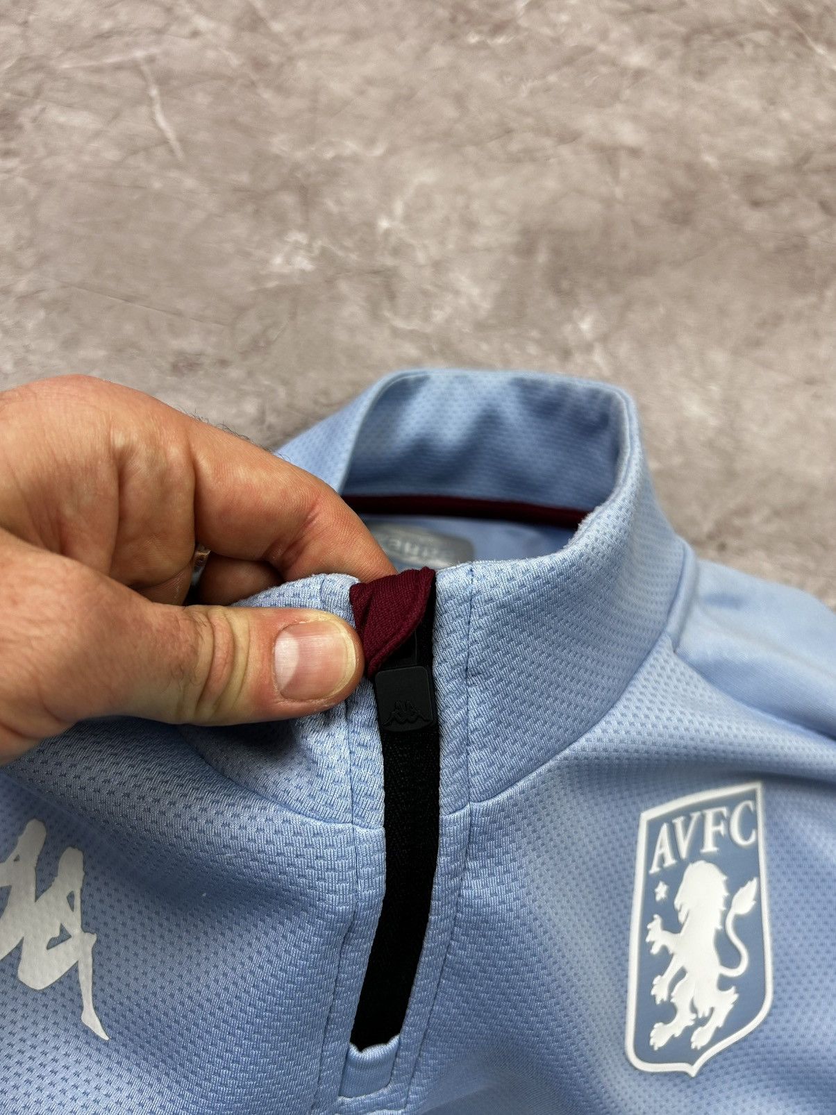 Kappa Vintage Aston Villa Kappa soccer training sweatshirt Xll Size US XXL / EU 58 / 5 - 6 Thumbnail