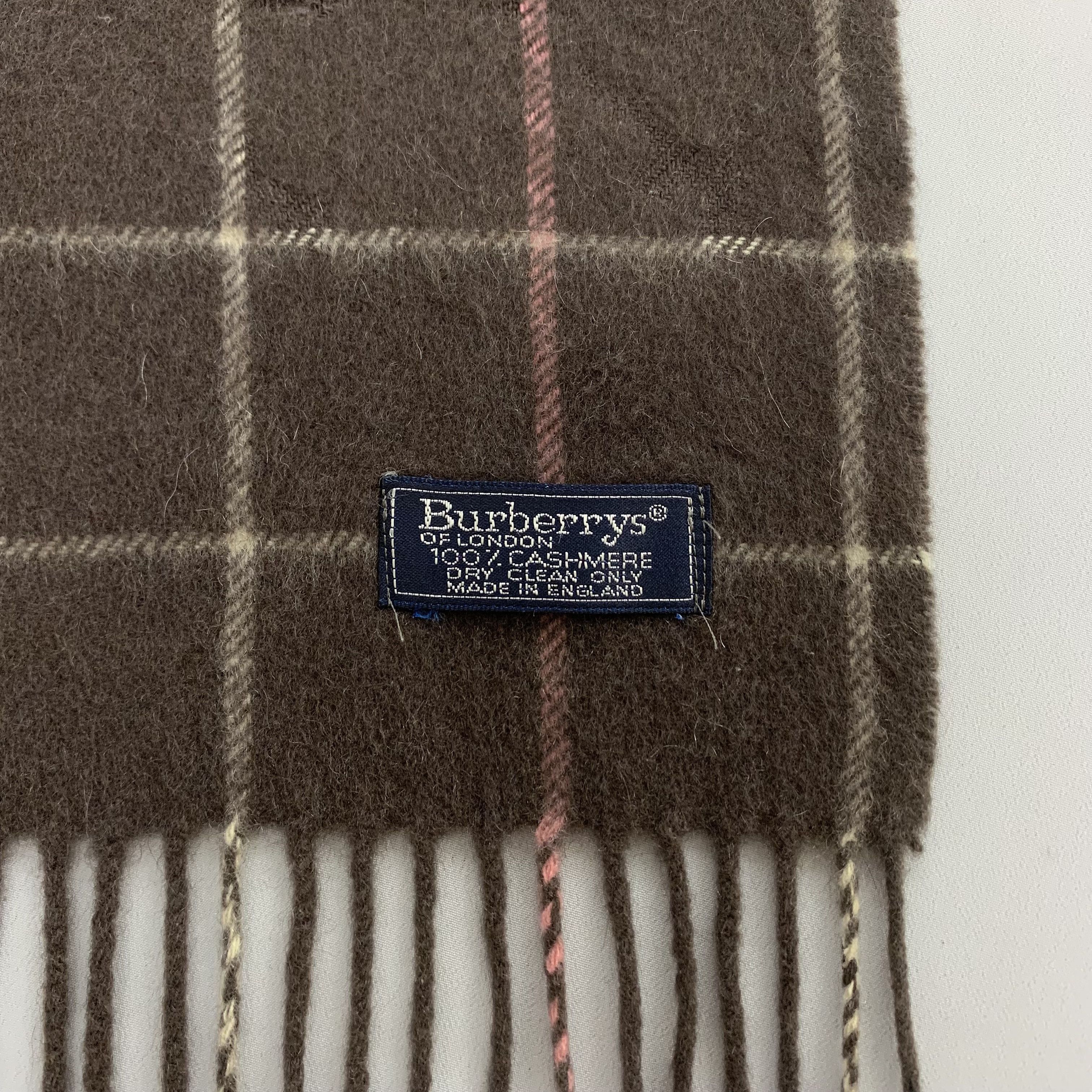 Burberry Burberrys Scarf Cashmere Muffler Neck Wrap BL1006 Size ONE SIZE - 5 Thumbnail