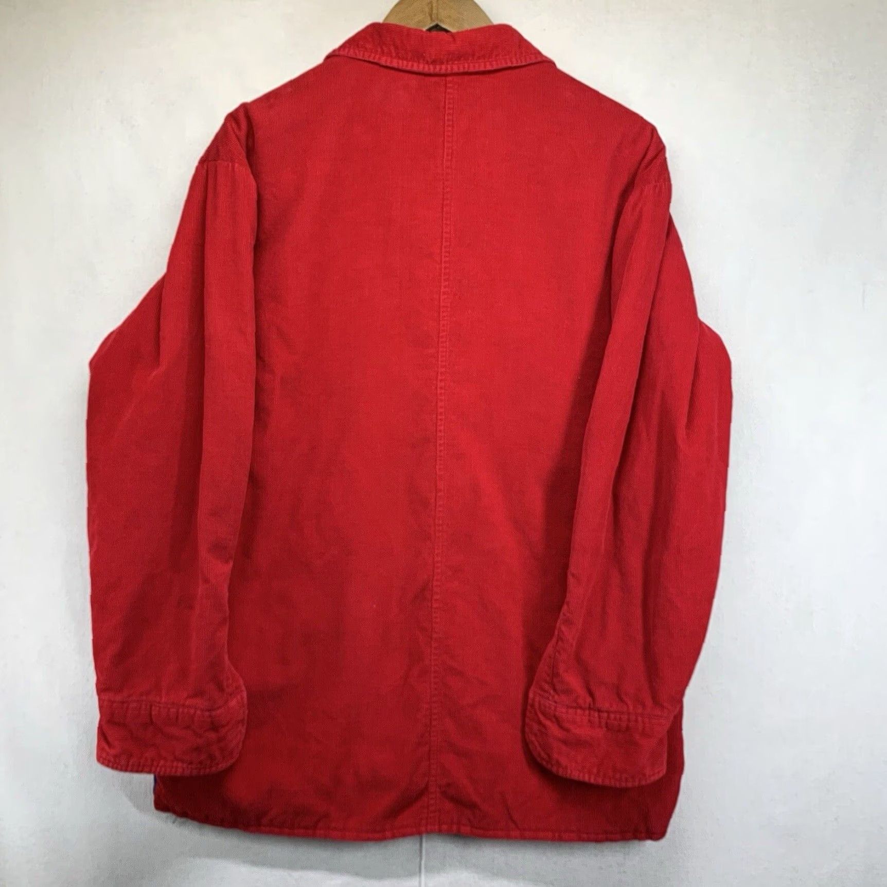 Vintage VINTAGE Sportswear by Country Touch Corduroy Button-Up Shirt Men’s Medium Red 70s Grunge Rock Size US M / EU 48-50 / 2 - 2 Thumbnail