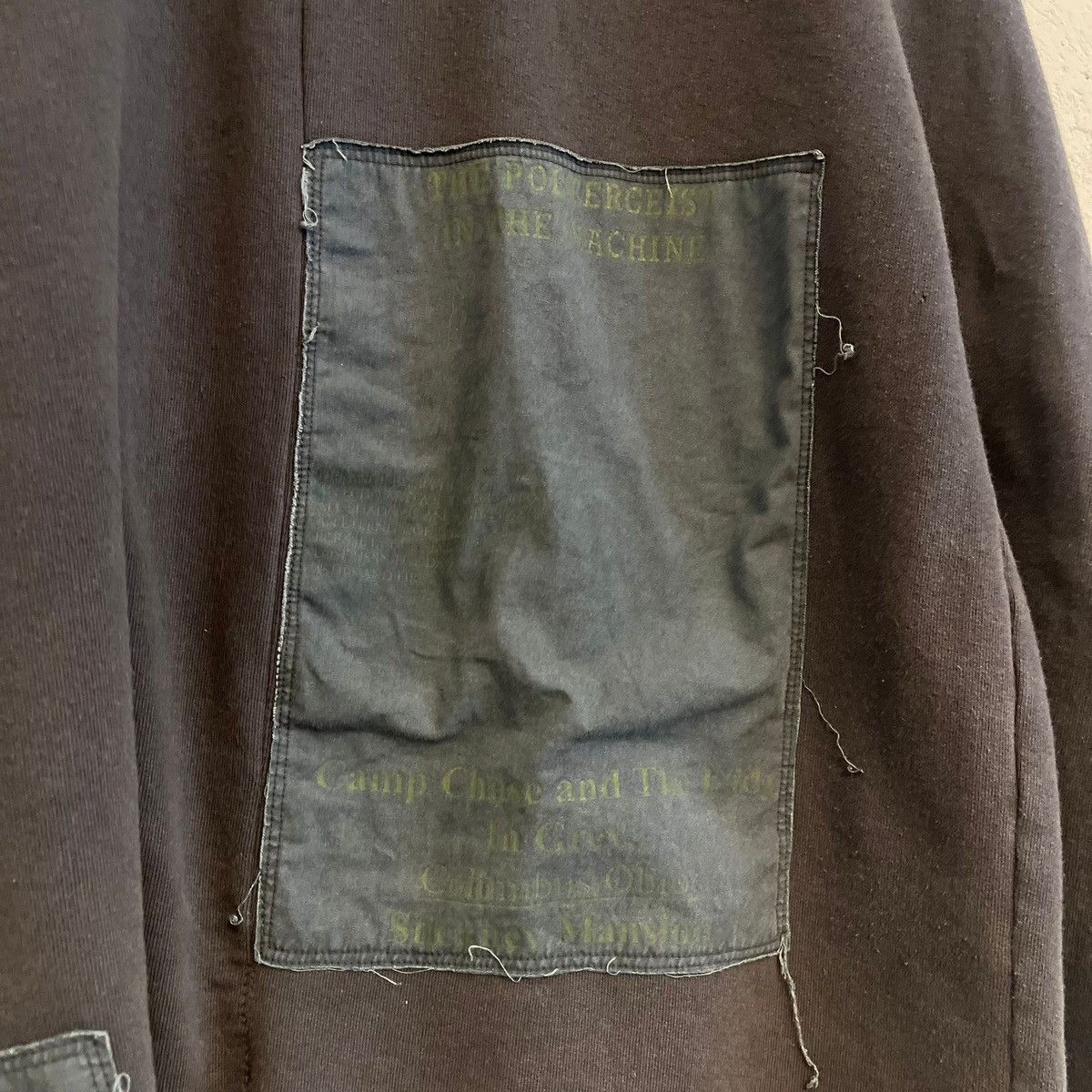 Raf Simons Raf Simons poltergeist sweatshirt iconic AW05 Patch Size US M / EU 48-50 / 2 - 2 Thumbnail