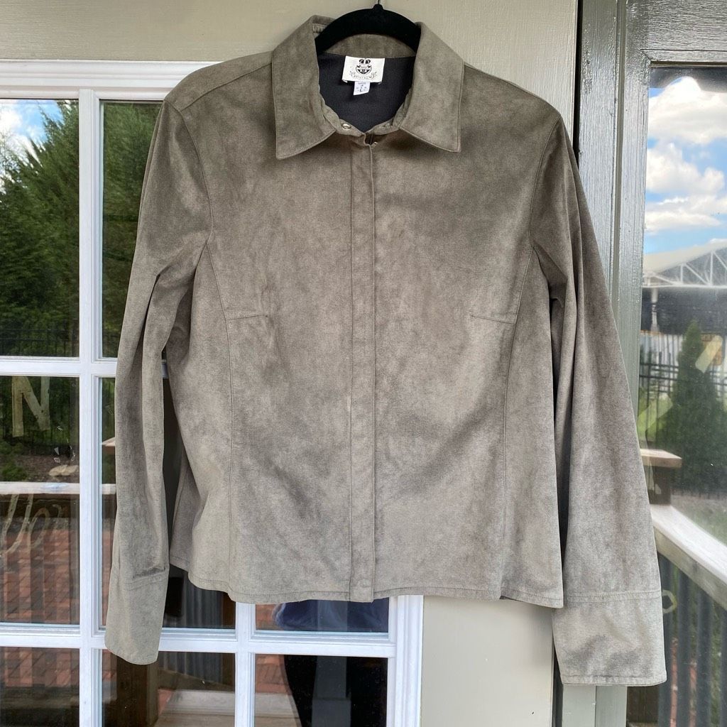 Holt Renfrew Renfrew Olive Green Full-Zip Up Vintage Jacket, Size Large Size L / US 10 / IT 46 - 7 Thumbnail