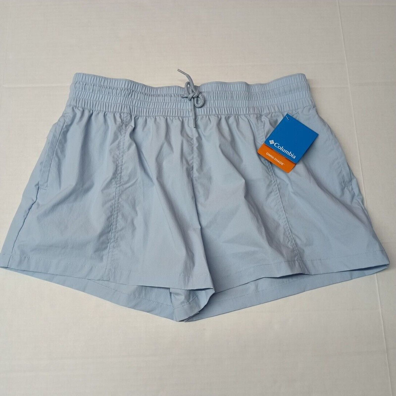 Columbia Columbia Women's Boundless Trek Shorts Size L Blue 3" Inseam Size 32" / US 10 / IT 46 - 1 Thumbnail