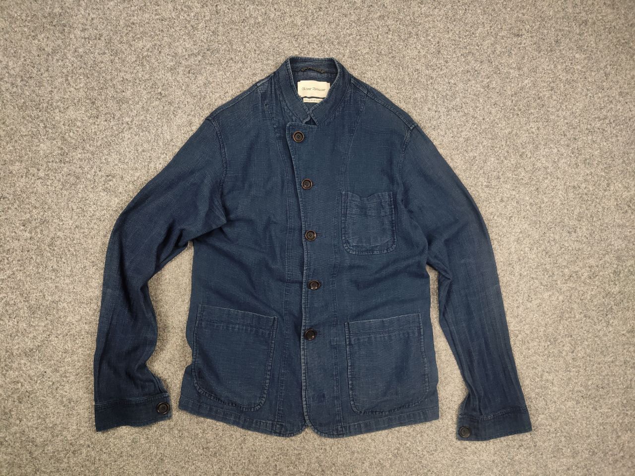 Oliver Spencer Oliver Spencer Design Cotton Faded Light overshirt Jacket Size US S / EU 44-46 / 1 - 9 Thumbnail