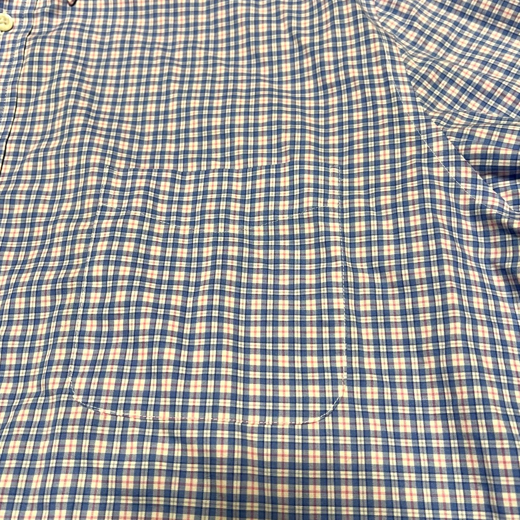 Ralph Lauren Lauren Ralph Lauren Shirt Mens 17.5 36/37 Black Label Plaid Button oeko-tek Blue Regular Long Sleeve Mens Size US XXL / EU 58 / 5 - 2 Thumbnail