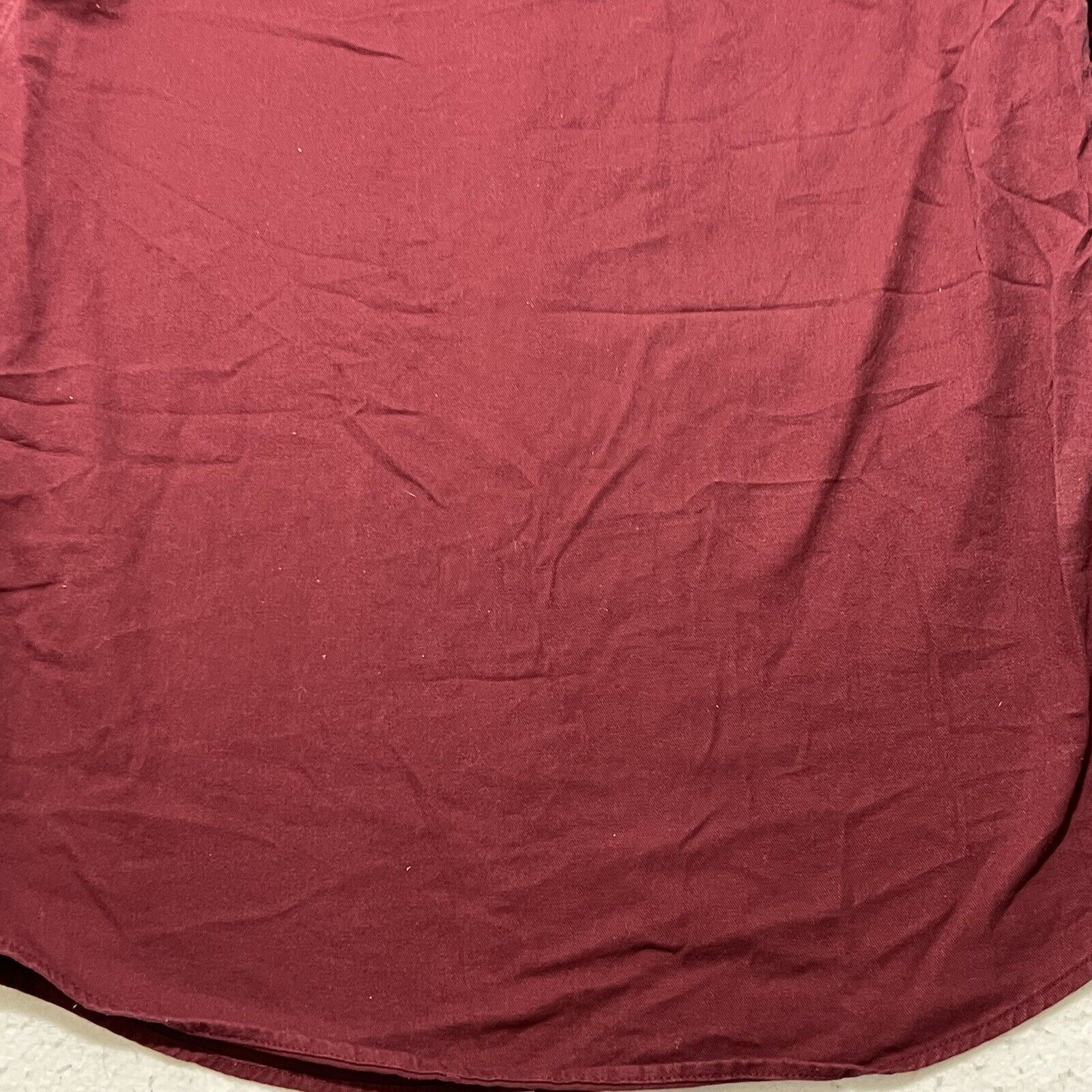 Wrangler Wrangler Medium Maroon Button Up Flannel Shirt Long Sleeve Size US M / EU 48-50 / 2 - 11 Thumbnail