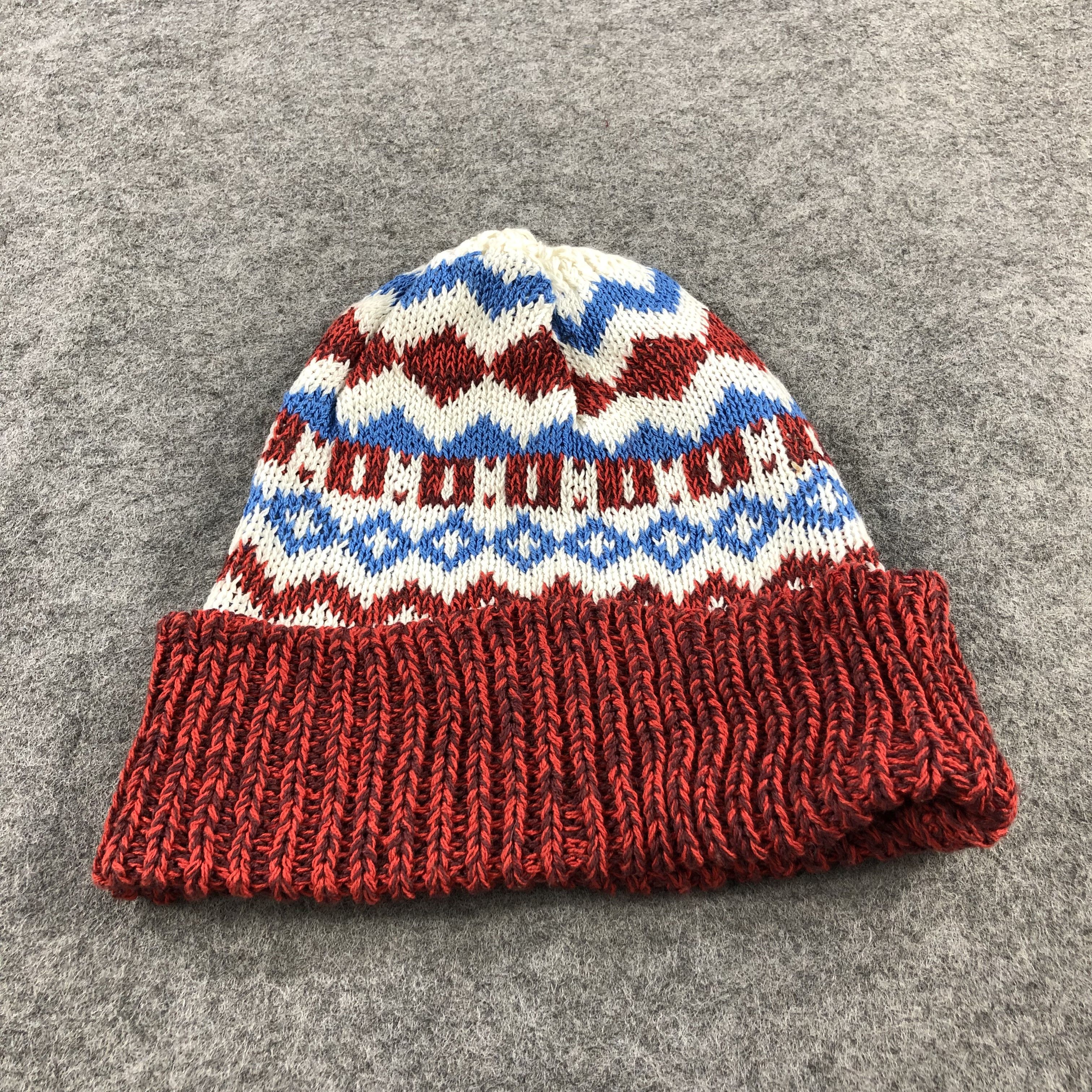 Vintage Unknown Kris Herman Fair Isle Beanie Snowcap Snow Hat B402 Size ONE SIZE - 3 Thumbnail