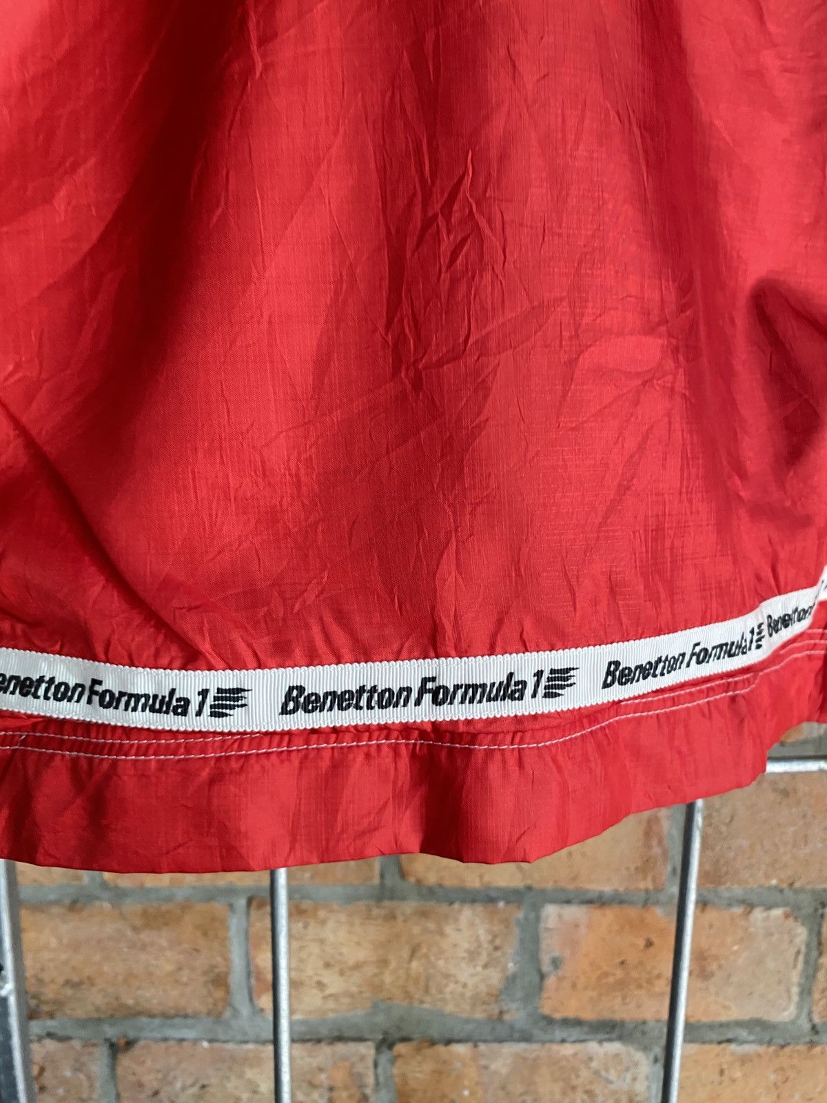 Benetton Benetton Formula 1 Red Racing-Inspired Zip Jacket Size US M / EU 48-50 / 2 - 9 Thumbnail